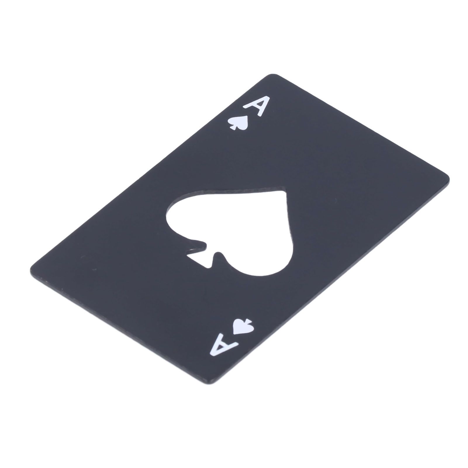 Bottle Opener Innovative Poker Card Shape Stainless Steel Wine Beer Caps view 4