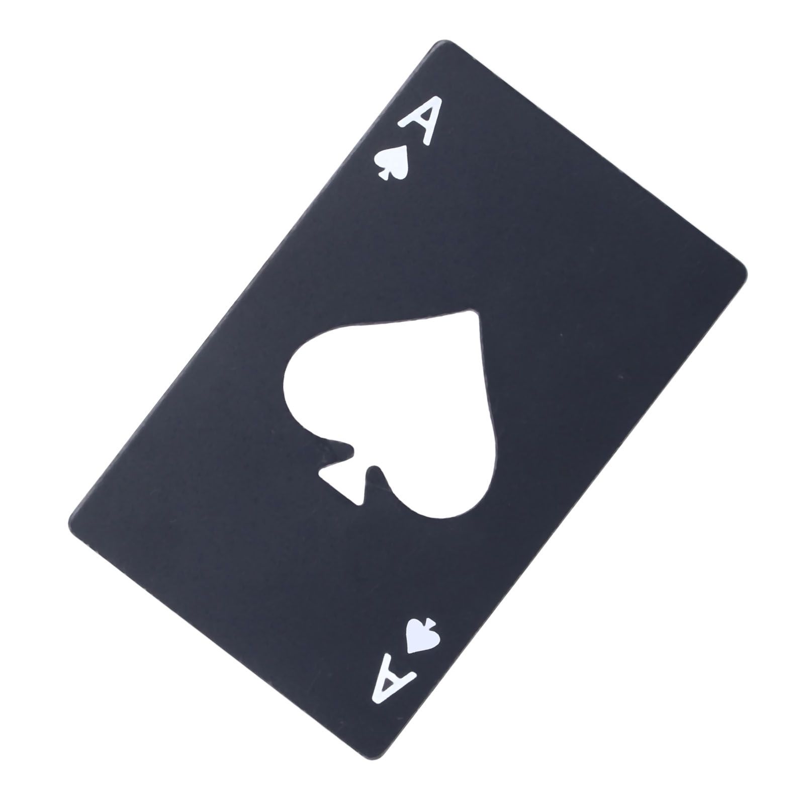 Bottle Opener Innovative Poker Card Shape Stainless Steel Wine Beer Caps view 6