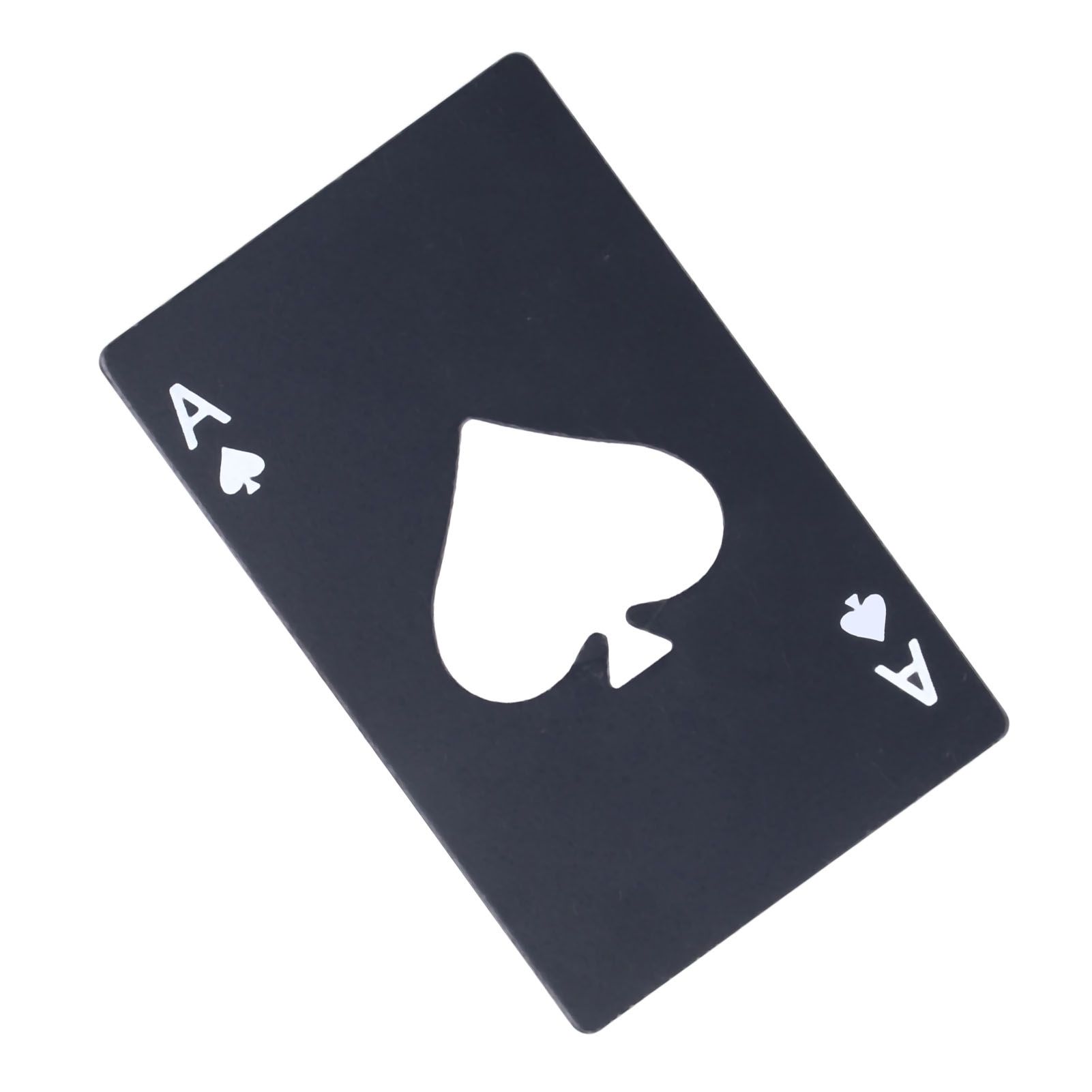 Bottle Opener Innovative Poker Card Shape Stainless Steel Wine Beer Caps view 7