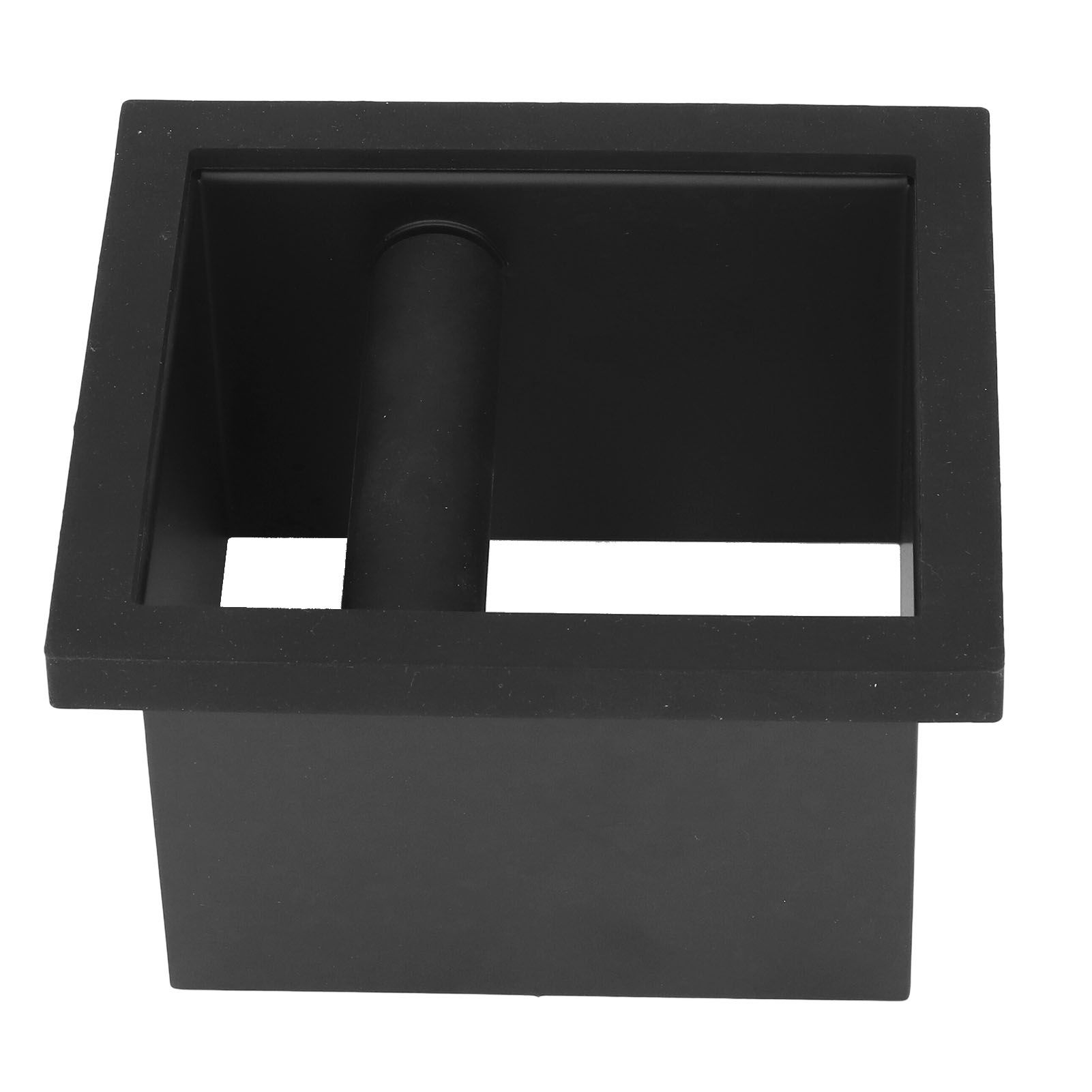 Coffee Knock Box Grounds Disposal Bin Bottomless Embedded Flat Mouth Stainless view 7