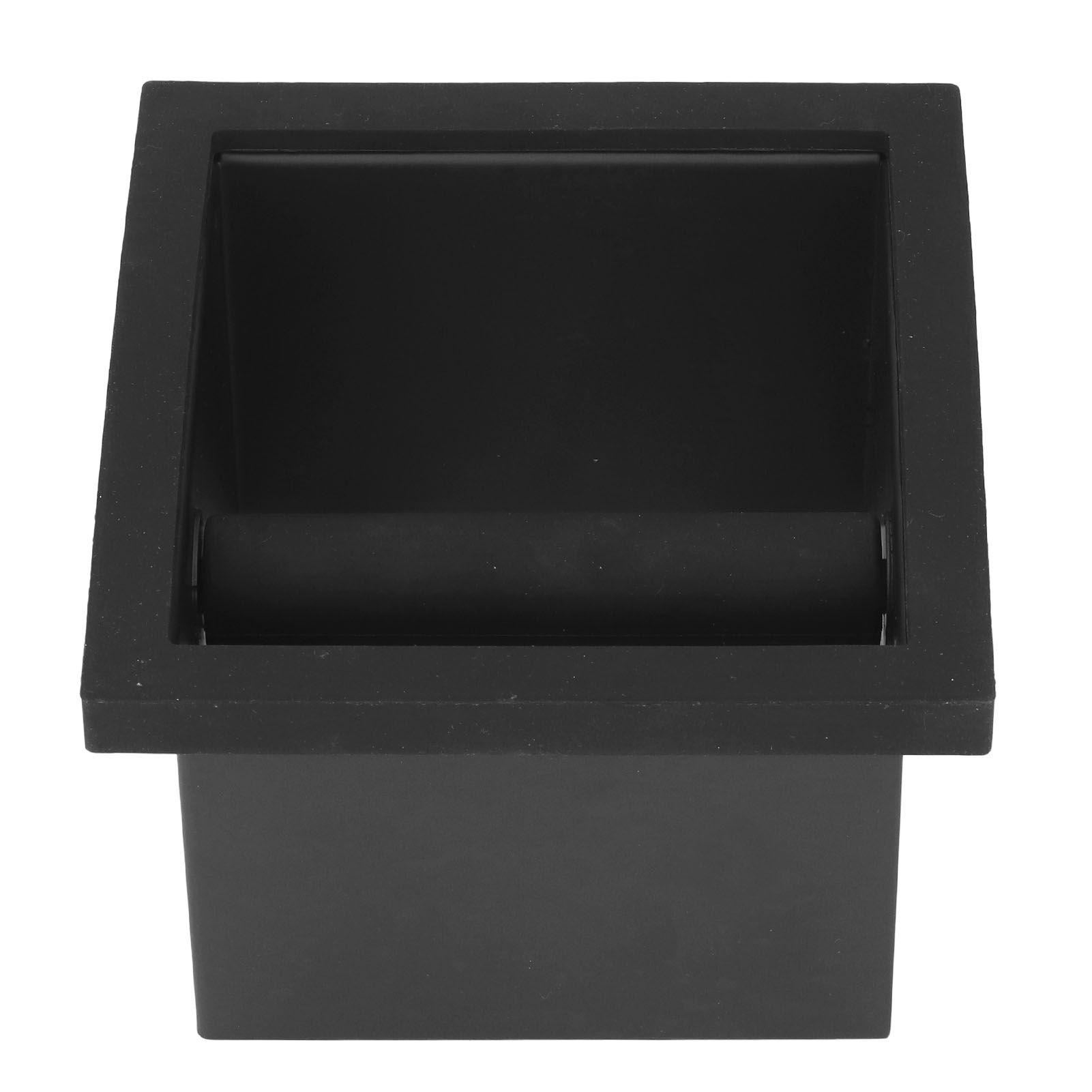 Coffee Knock Box Grounds Disposal Bin Bottomless Embedded Flat Mouth Stainless view 8