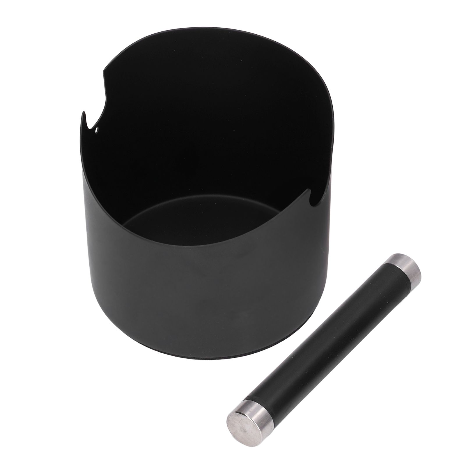 Coffee Grounds Bucket Stainless Steel Rubber Coffee Dump Bin for Home view 10