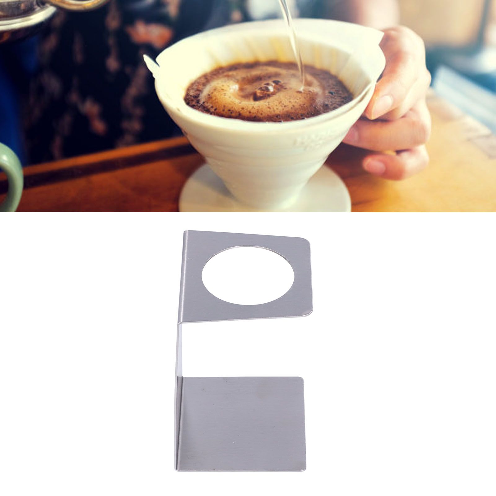 Drip Coffee Stand Samll Size Light Durable Metal Reusable Pour Over Coffee view 11