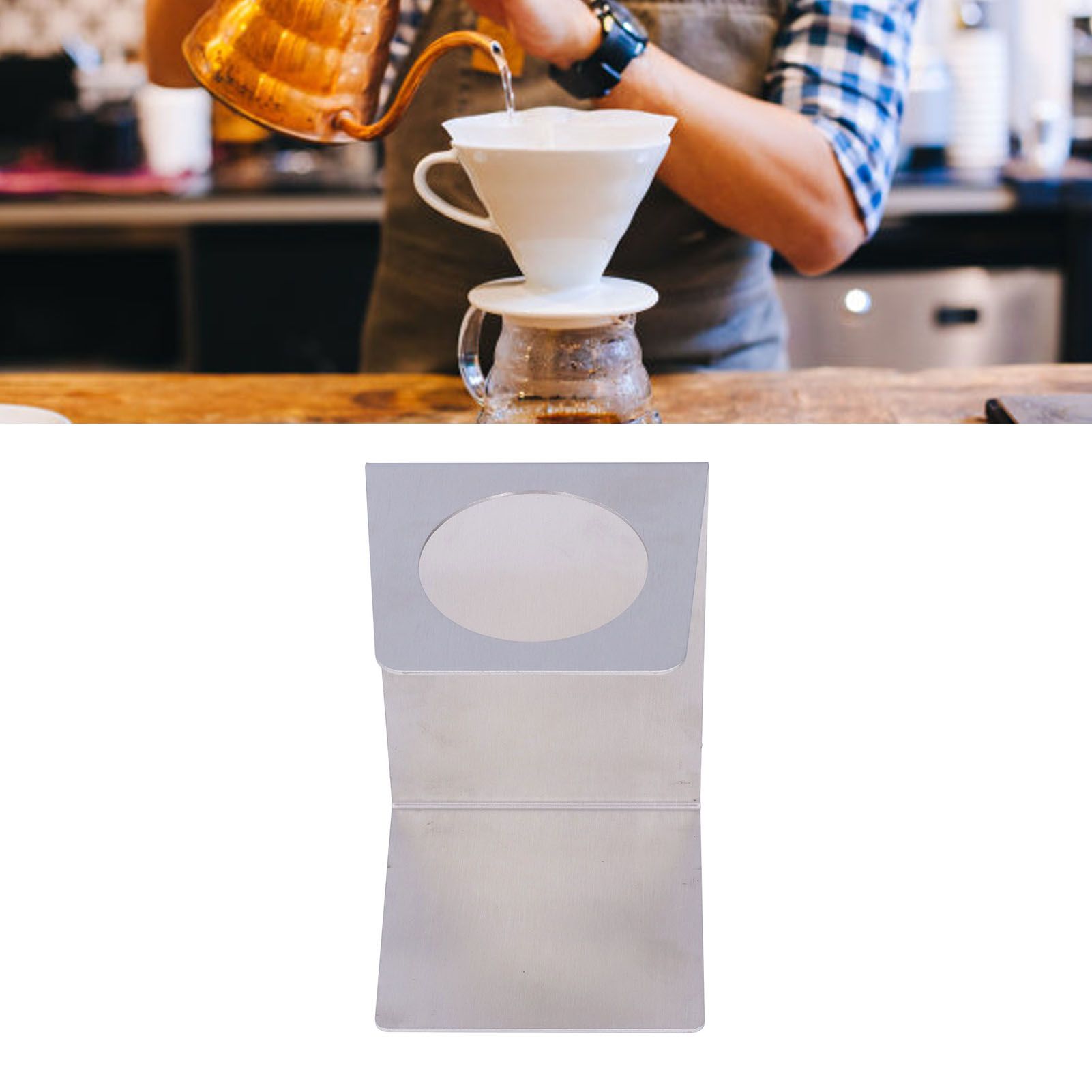 Drip Coffee Stand Samll Size Light Durable Metal Reusable Pour Over Coffee view 12