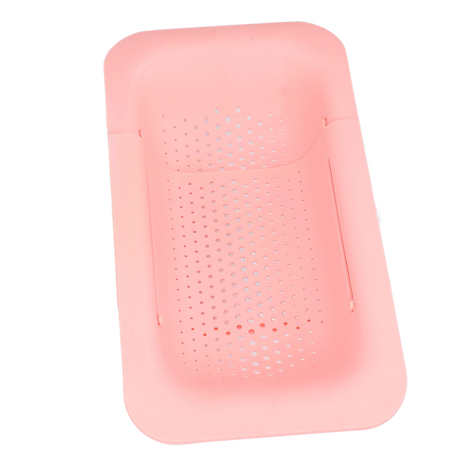 Strainer Basket Telescopic Design Anti Slip Rust Resistant Drain Colander view 2