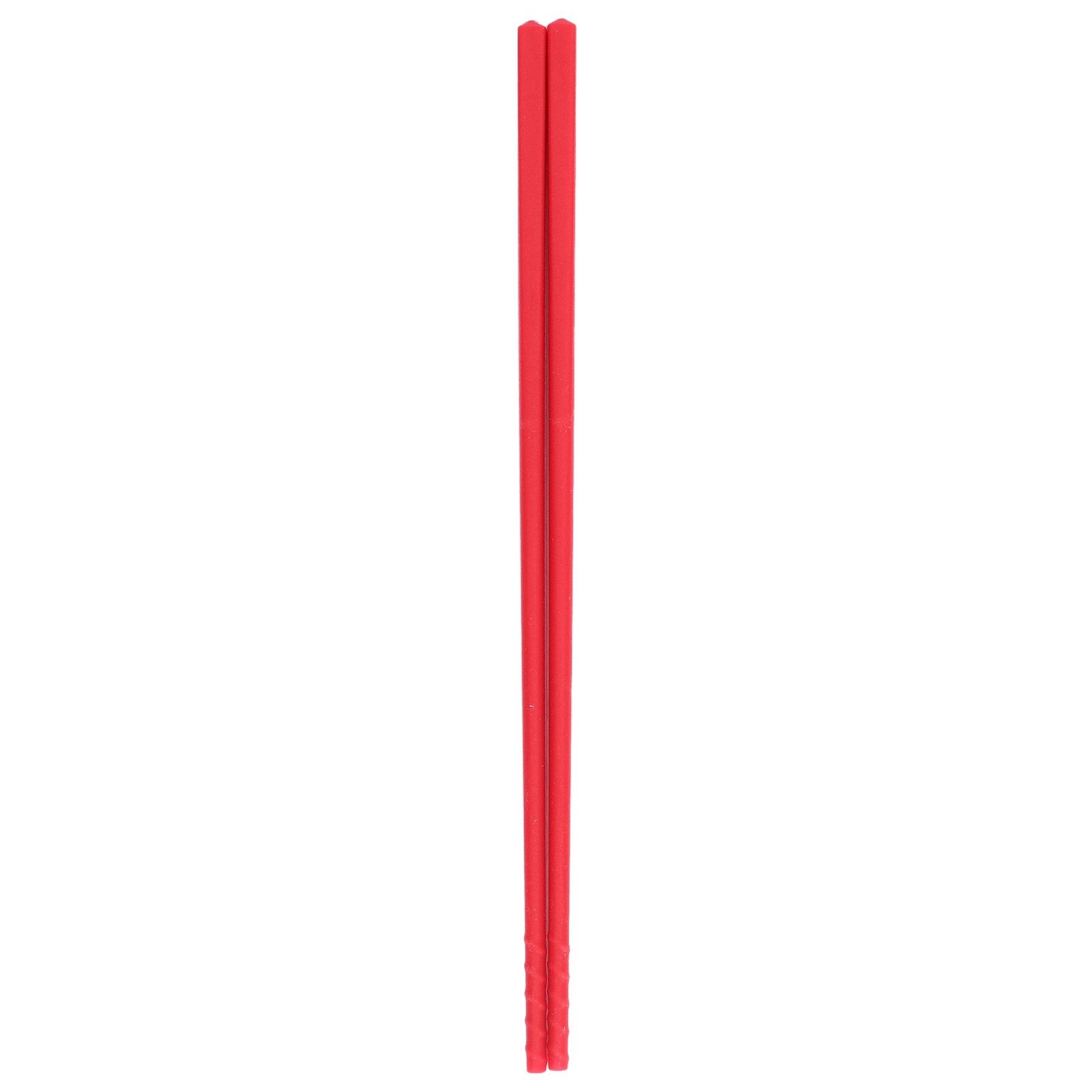 24cm 5 Color Chopsticks Set Silicone Stainless Steel Chopsticks Reusable Anti view 14