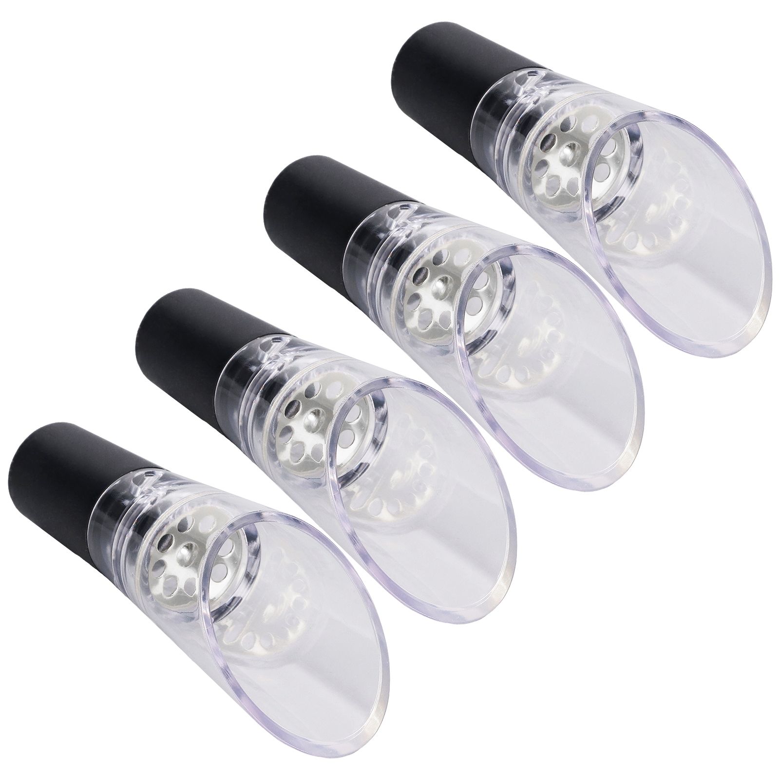 4PCS Wine Aerator Pourer PC Eco Friendly Decanter Spout Bar Accessories for view 6