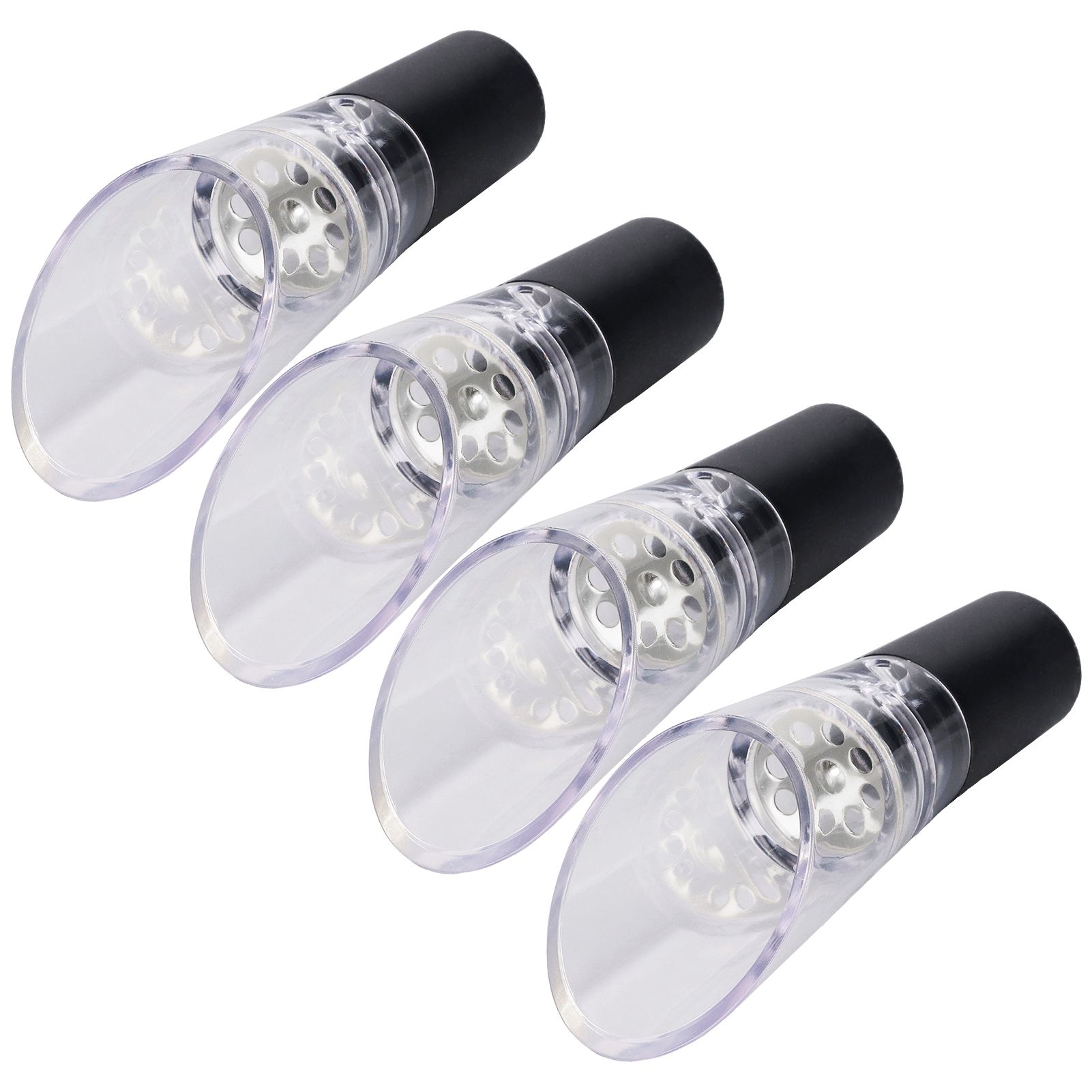 4PCS Wine Aerator Pourer PC Eco Friendly Decanter Spout Bar Accessories for view 7
