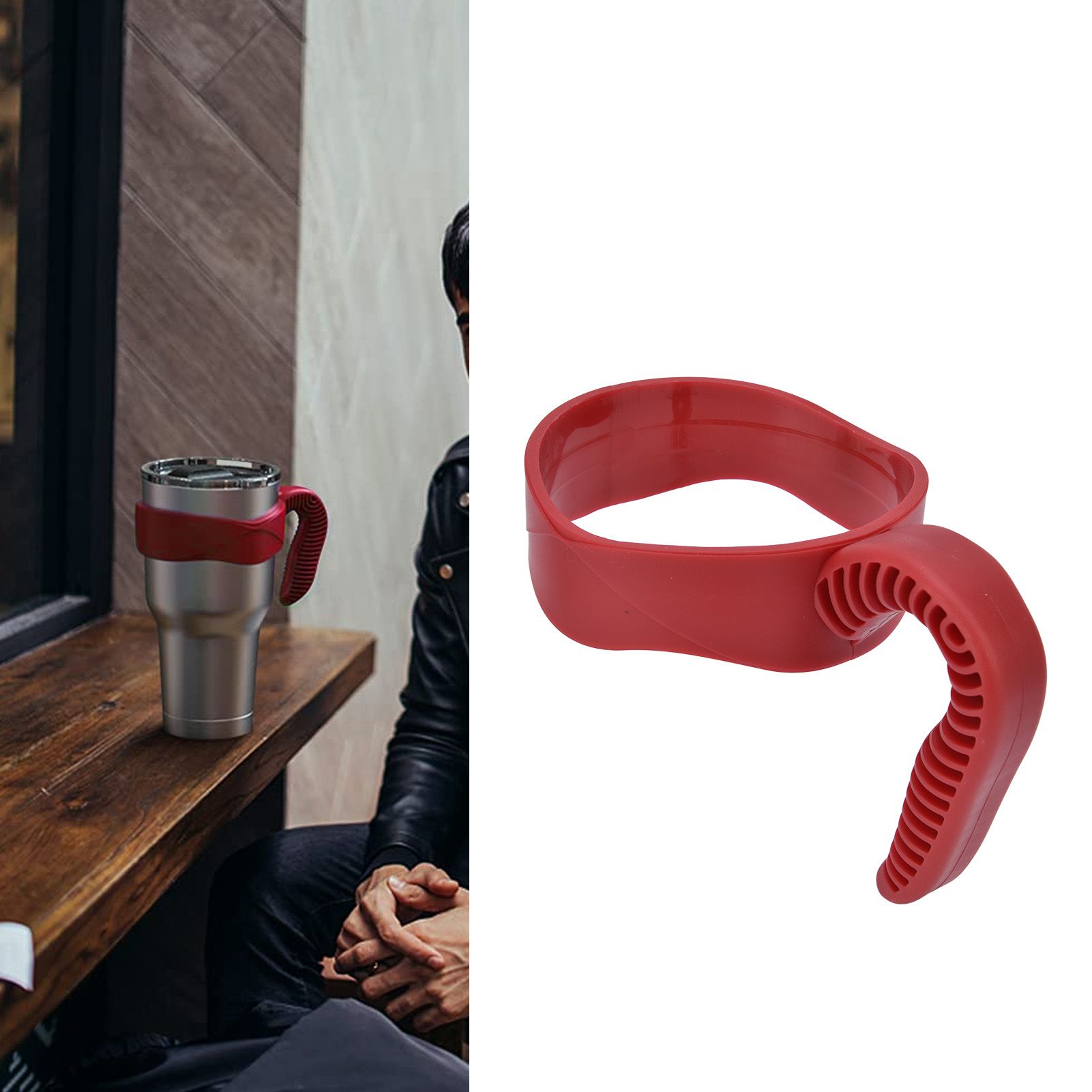 Mug Handle Plastic Ergonomic Jug Carrier Handle for 20oz‑30oz Jugs Bottles and view 12