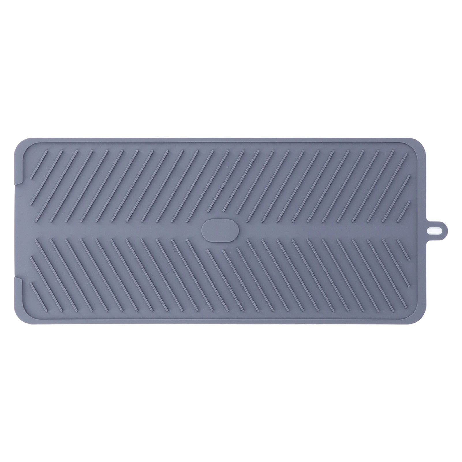 Silicone Dish Drying Mat Food Grade Silicone High Temperature Resistance Grey view 2