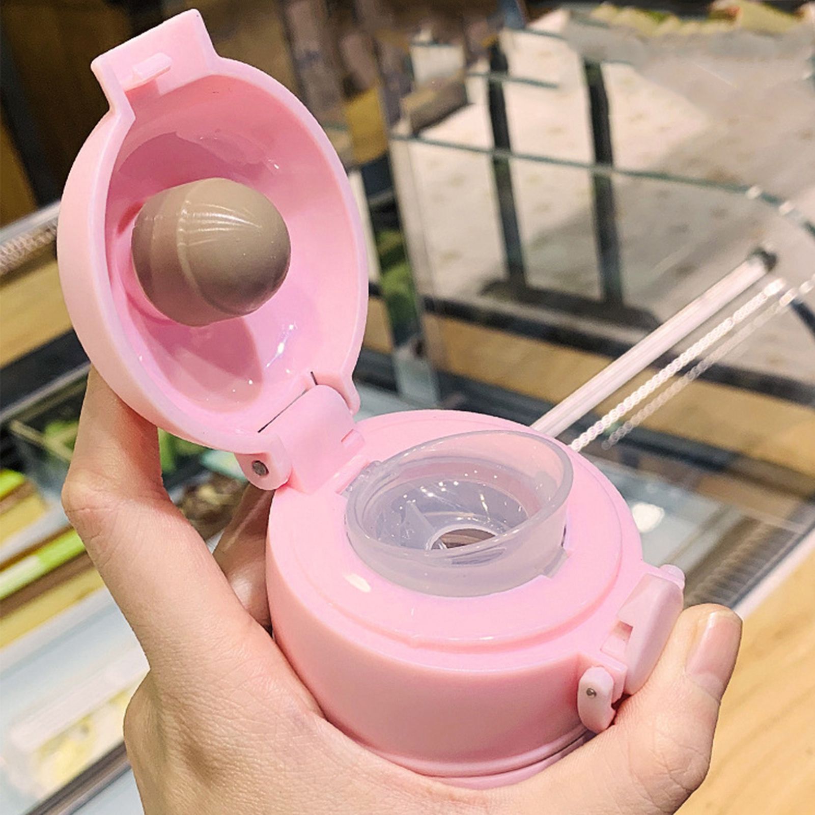 Cartoon Vacuum Cup Stainless Steel Thermal Bottle Vacuum Insulated Cup view 3