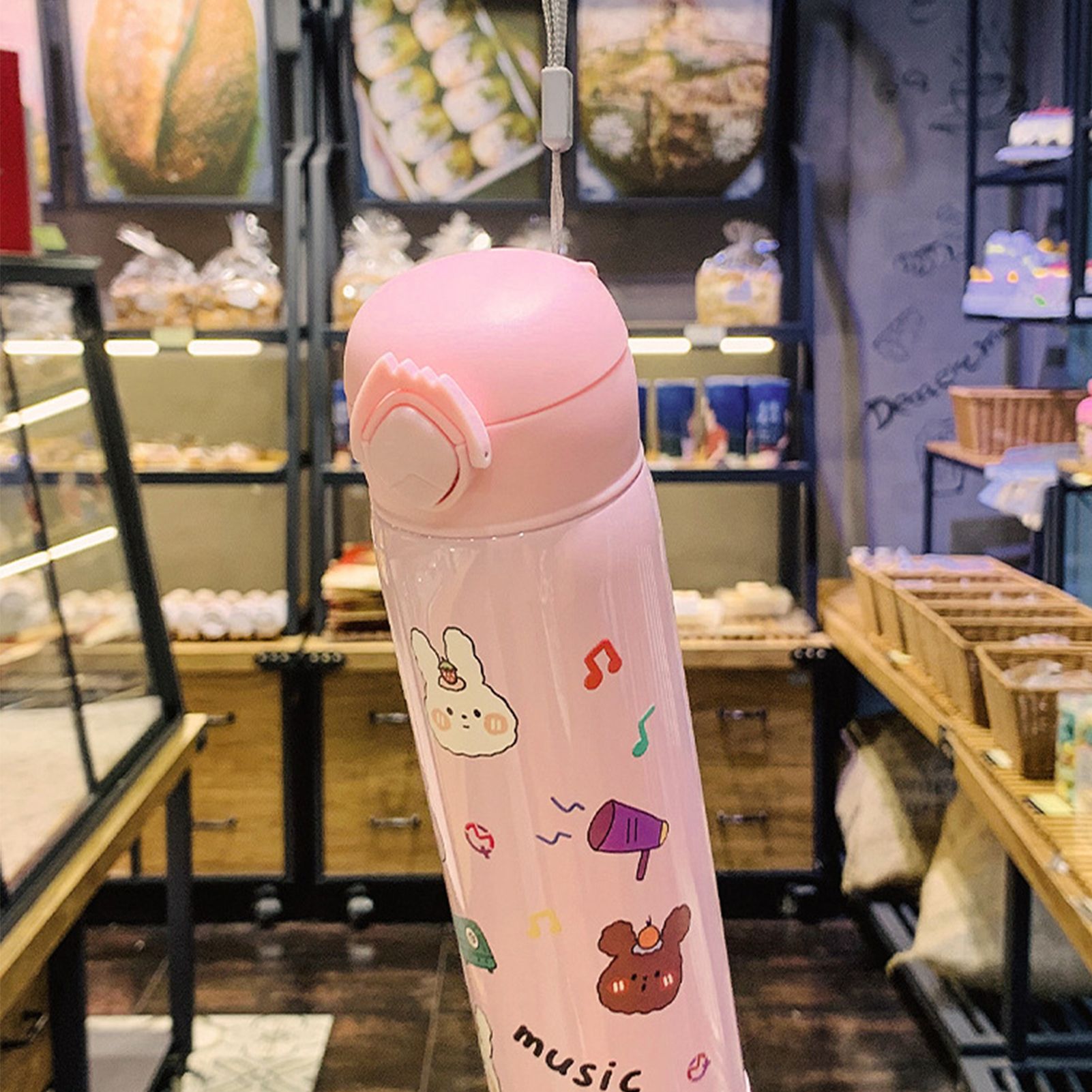 Cartoon Vacuum Cup Stainless Steel Thermal Bottle Vacuum Insulated Cup view 7