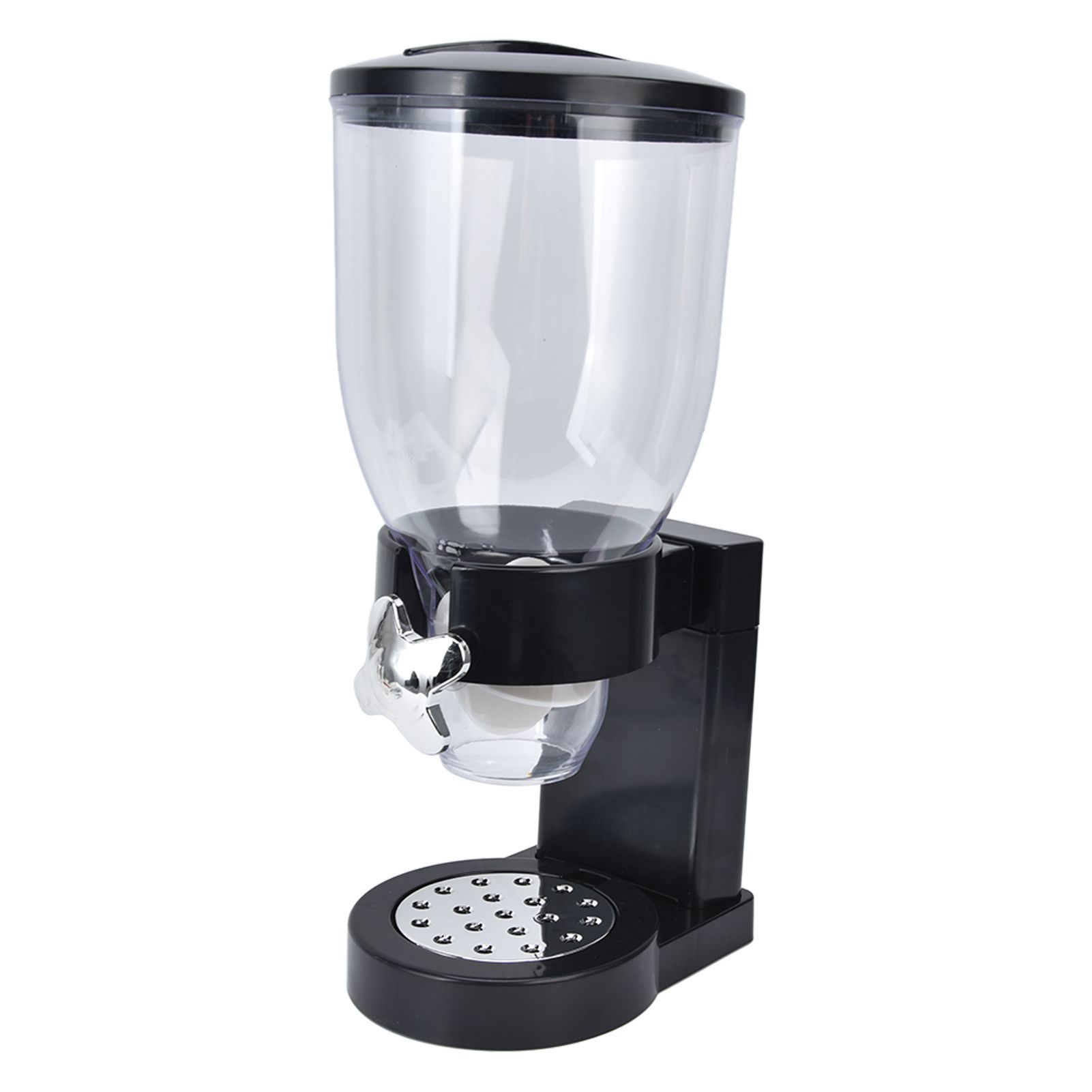 Grain Dispenser 17.5oz Transparent Safe Rice Storage Container with Rubber view 3