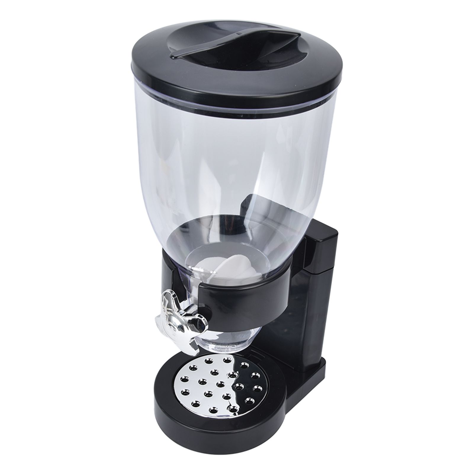 Grain Dispenser 17.5oz Transparent Safe Rice Storage Container with Rubber view 5