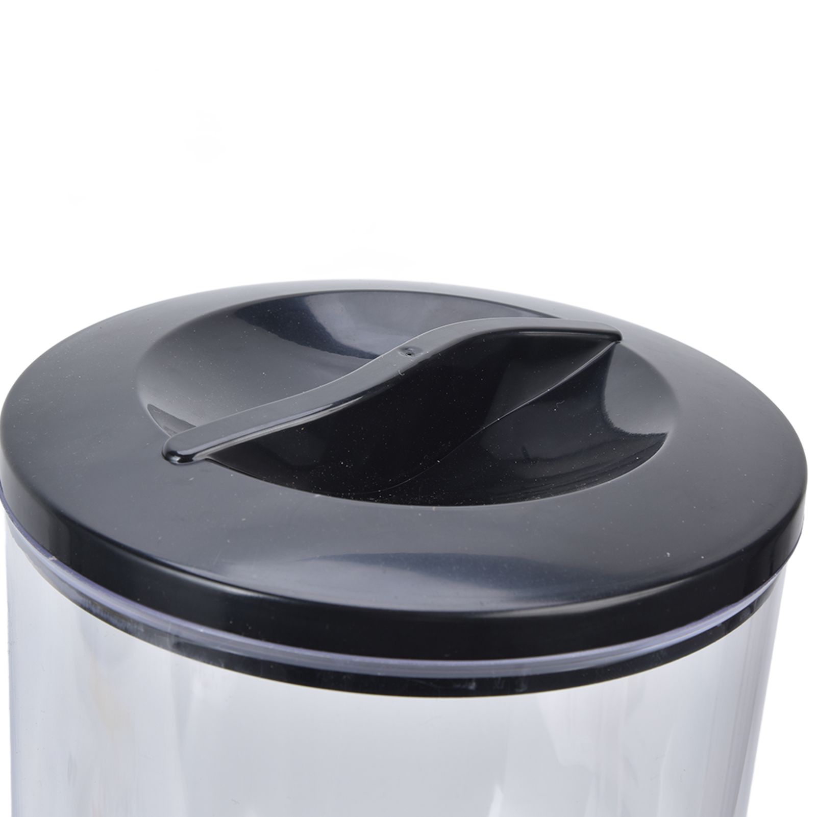 Grain Dispenser 17.5oz Transparent Safe Rice Storage Container with Rubber view 15