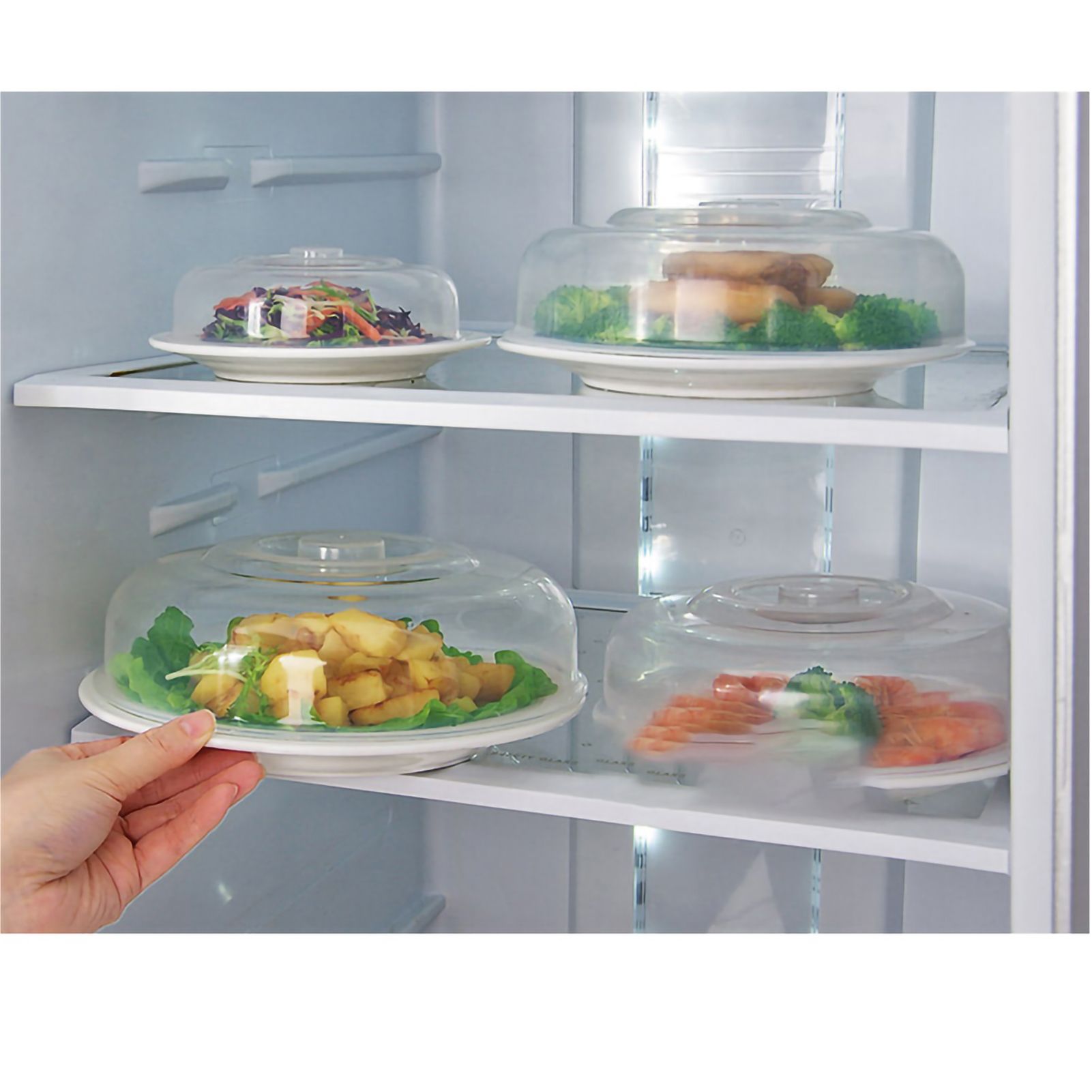 Microwave Cover Transparency PP Material Food Protection Grab Design Safe view 8