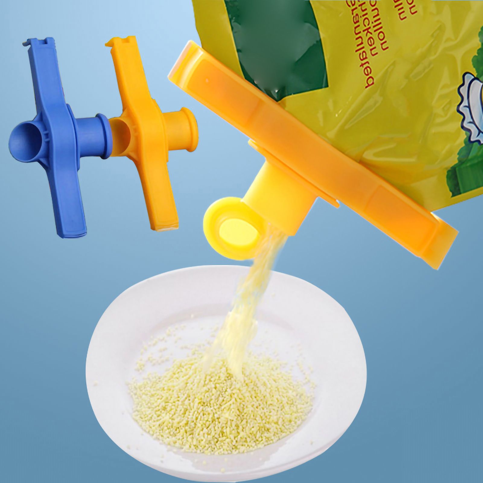 Seasoning Sealing Clip Dustproof Waterproof Snack Bag Sealing Clip With Lid view 12