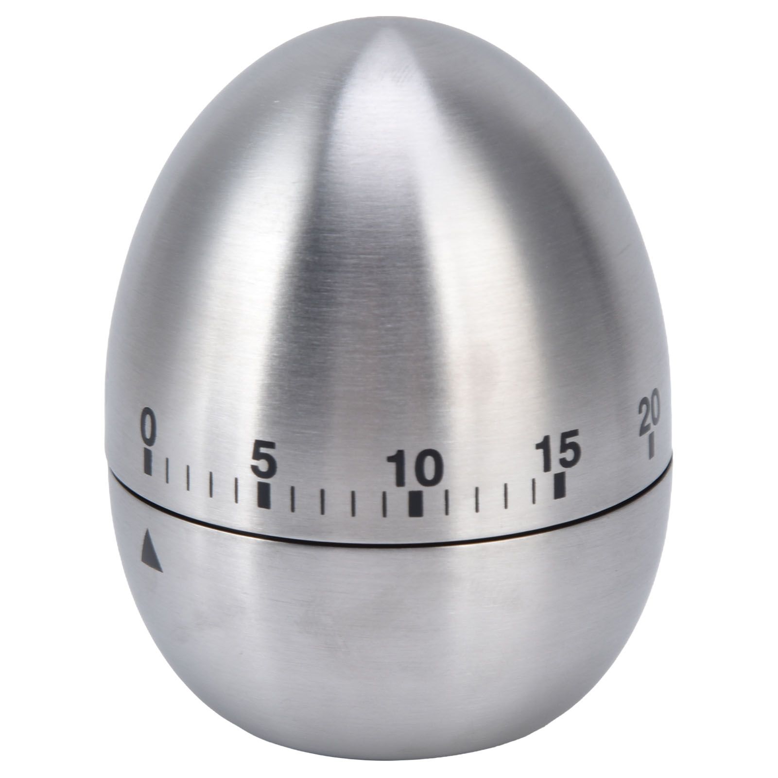 Cooking Timer Egg Shaped Clear Scale Design Manual Mechanical 60 Minutes