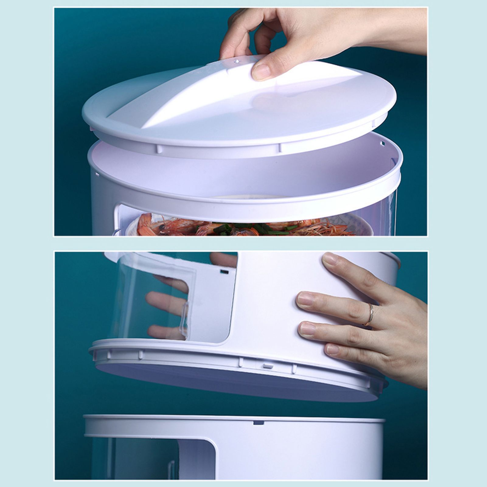 Insulated Food Cover Multilayer Heat Preservation Warm Intimate Effective view 4