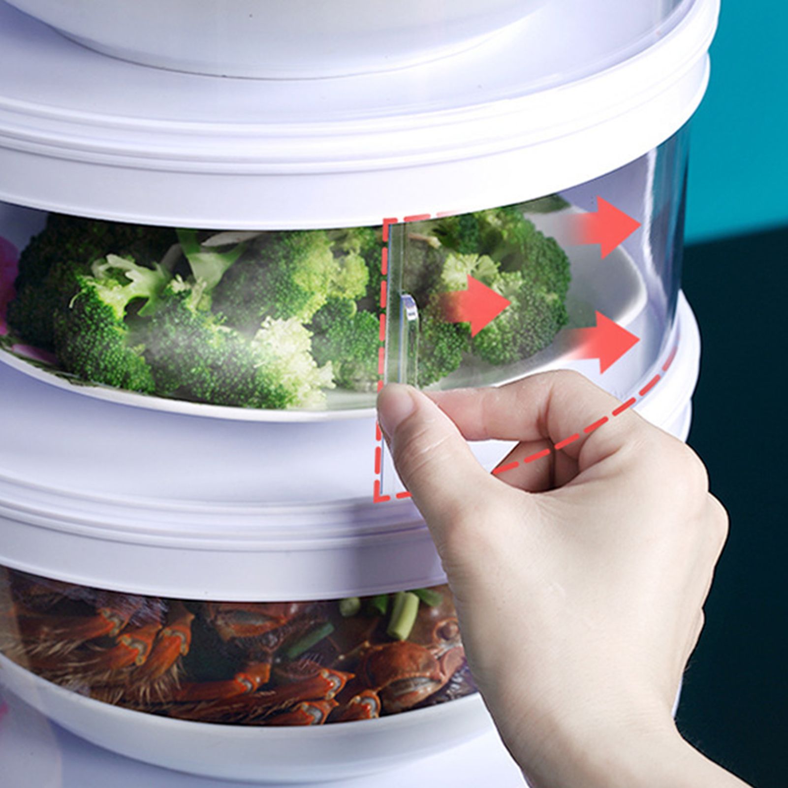 Insulated Food Cover Multilayer Heat Preservation Warm Intimate Effective view 4