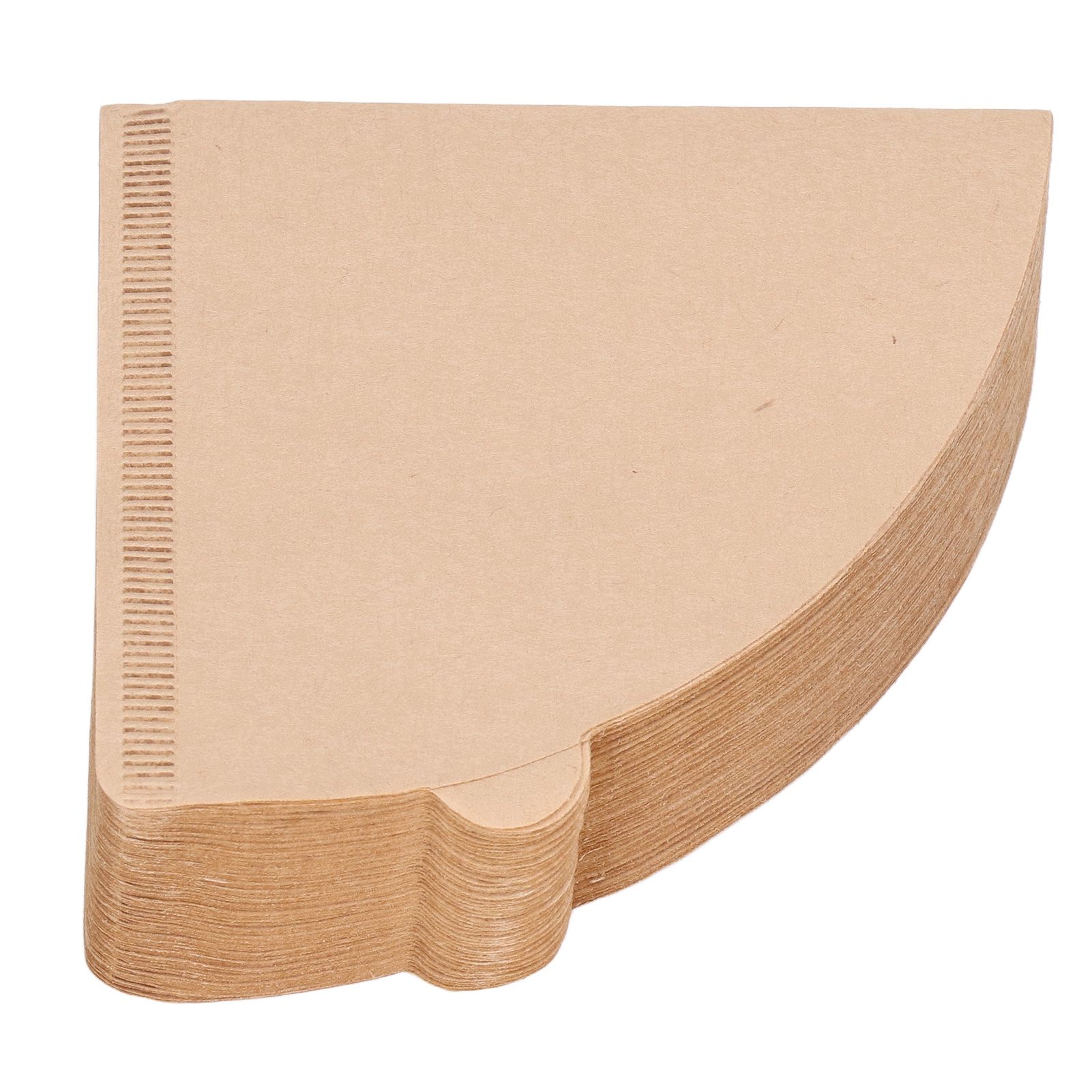 100PCS Coffee Filter Paper Cone Shaped Disposable Coffee Strainer Paper view 4