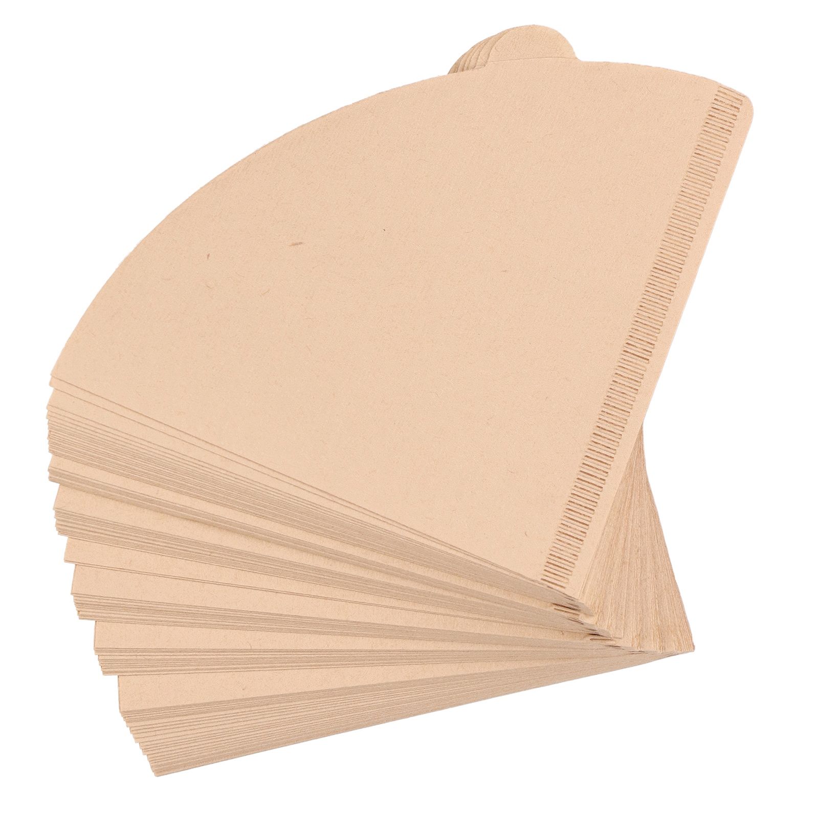 100PCS Coffee Filter Paper Cone Shaped Disposable Coffee Strainer Paper view 7