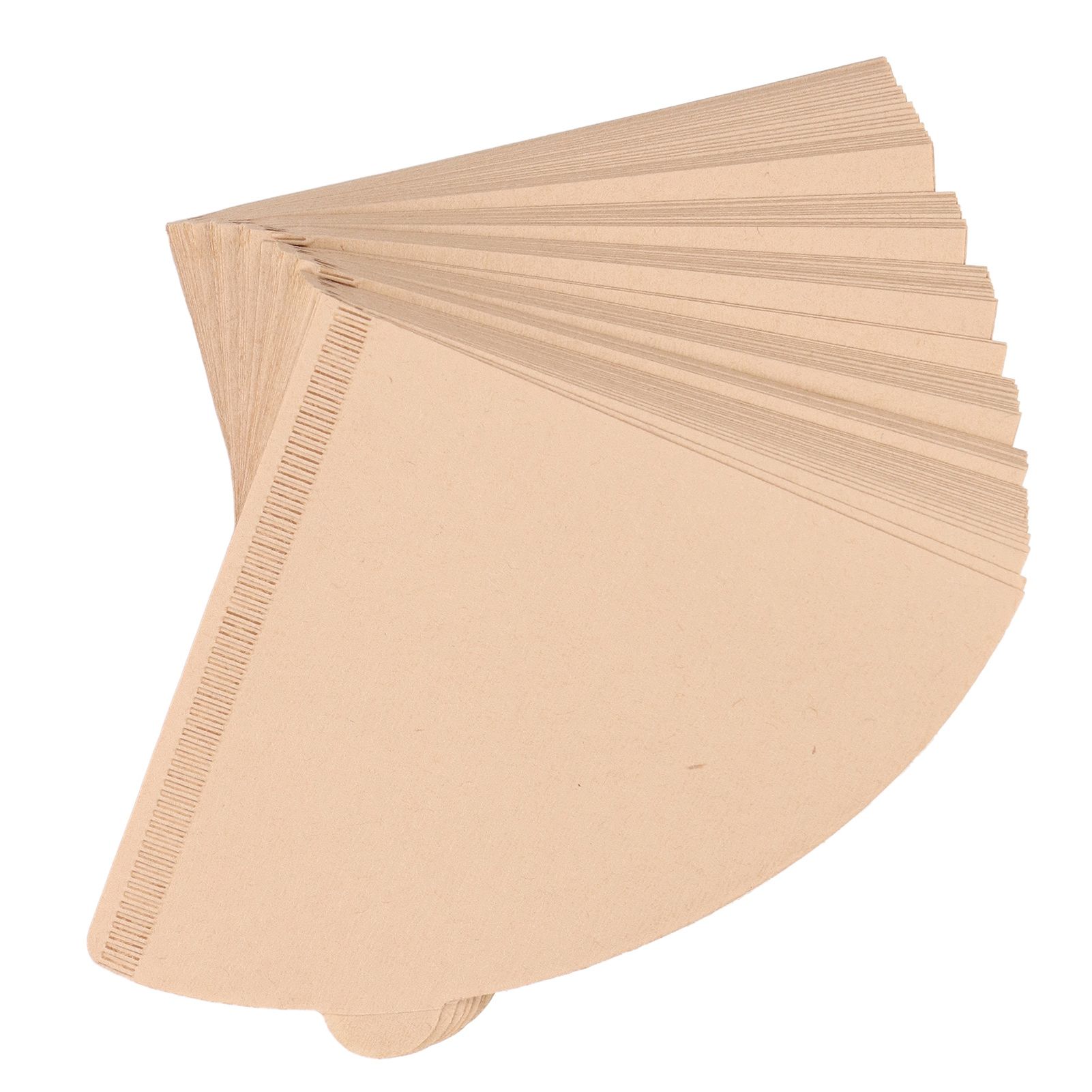 100PCS Coffee Filter Paper Cone Shaped Disposable Coffee Strainer Paper view 10