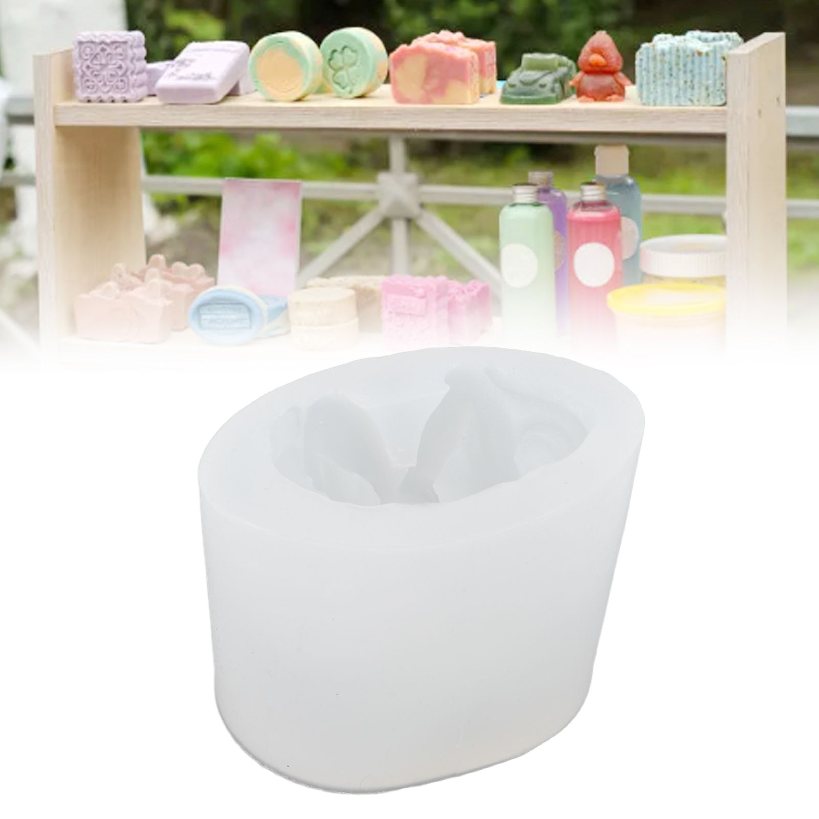 3D Angel Resin Mold Easy to Demold Reusable Food Grade Silicone Baby Angel view 12