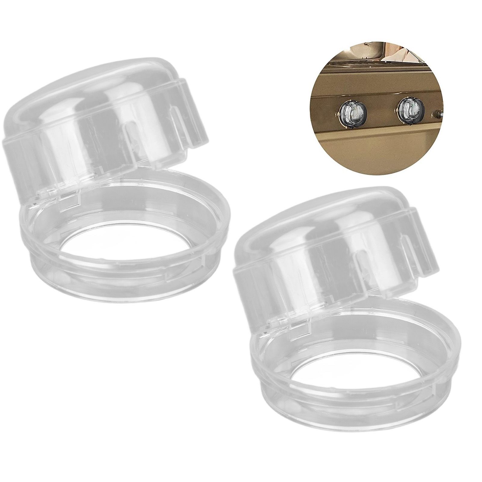 2pcs Gas Stove Knob Covers Child Proof Gas Stove Knob Covers Protector for view 11