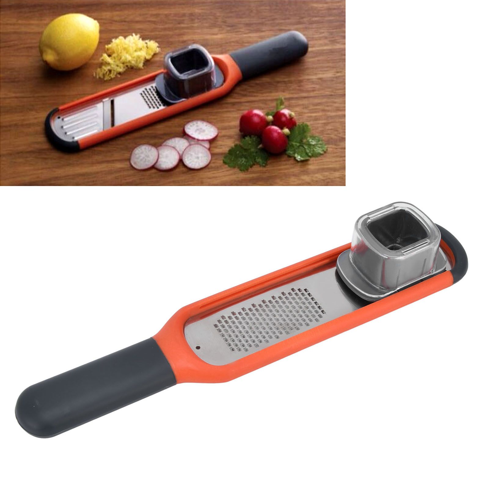 Multifunctional Grater Stainless Steel Blade Food Zester Handheld Vegetable view 11