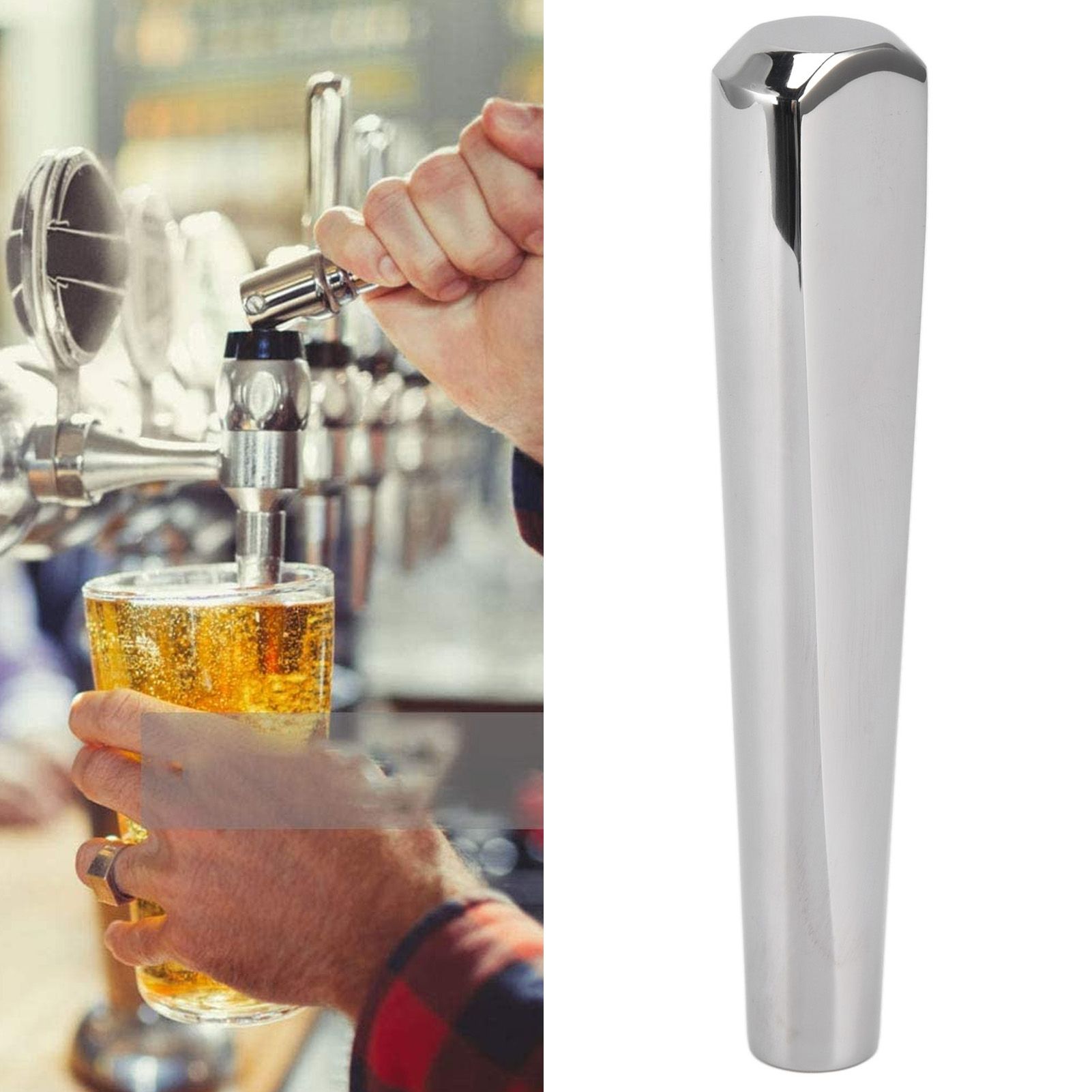Beer Tap Handle 304 Stainless Steel Beer Faucet Handle for Standard 3/8in view 11
