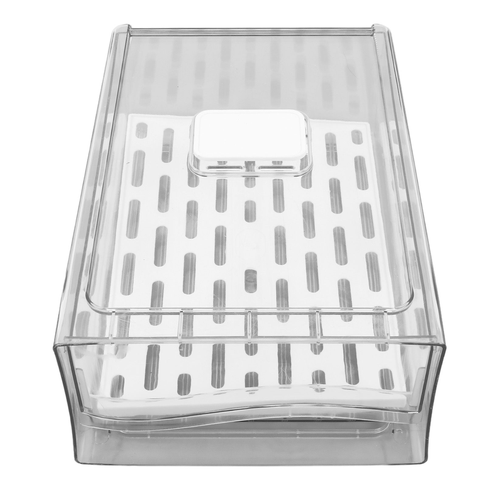 Refrigerator Storage Box Holder with Draining Plate Fruit Storage Container view 7