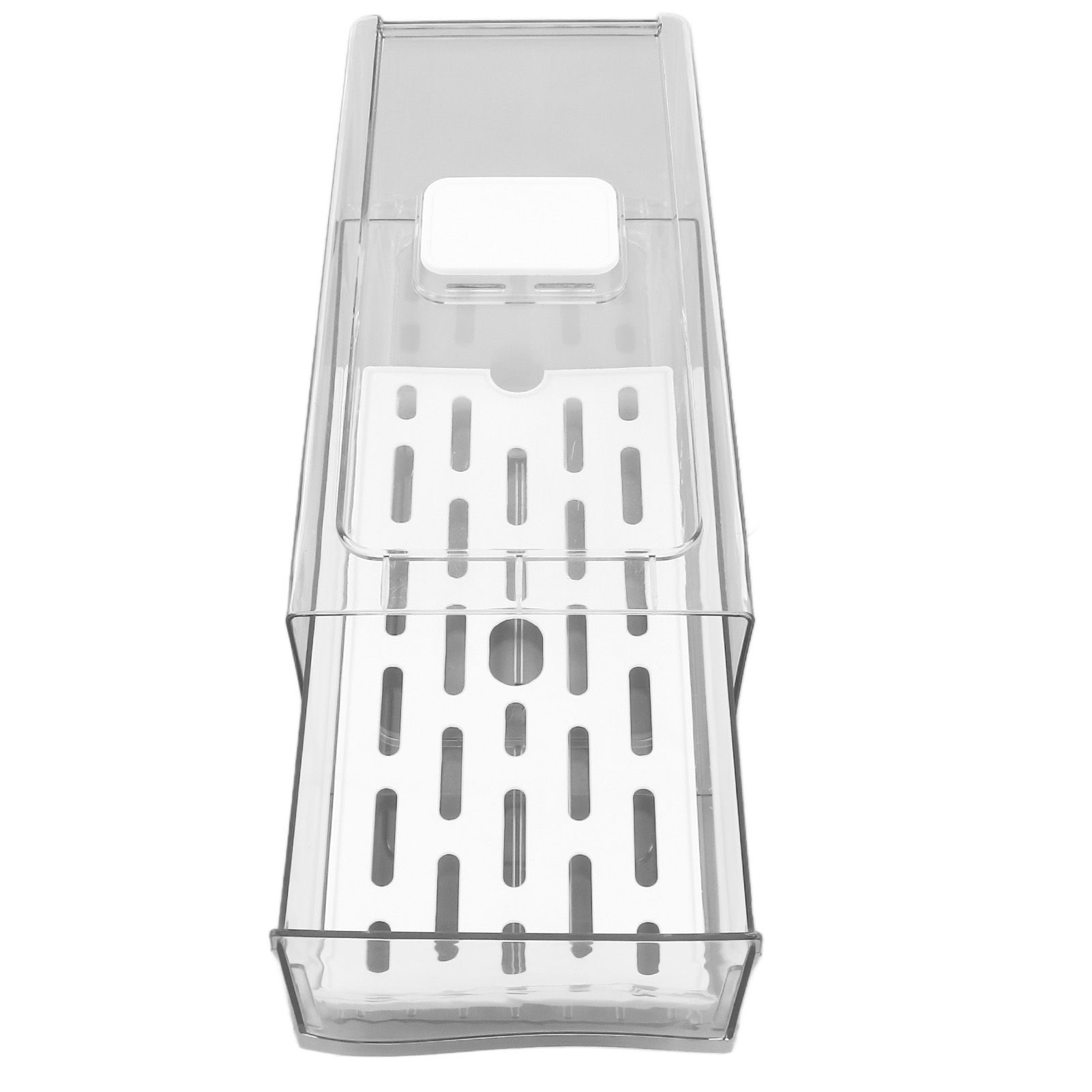 Refrigerator Storage Box Holder with Draining Plate Fruit Storage Container view 7