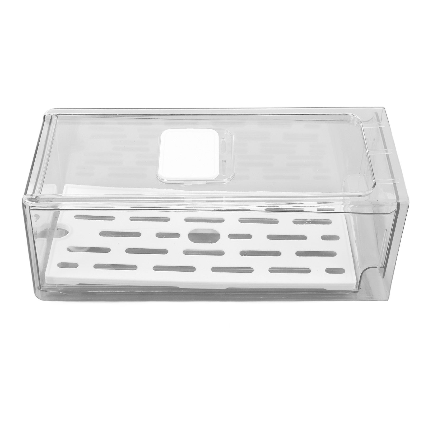 Refrigerator Storage Box Holder with Draining Plate Fruit Storage Container view 10