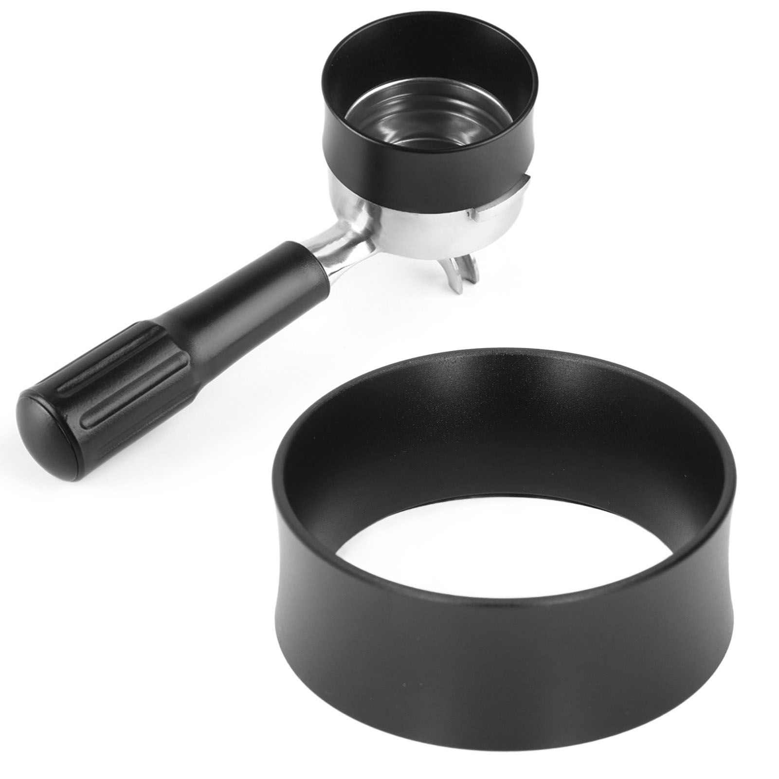 58mm Coffee Dosing Rings Prevent Flying Aluminium Alloy Coffee Powder Rings view 12