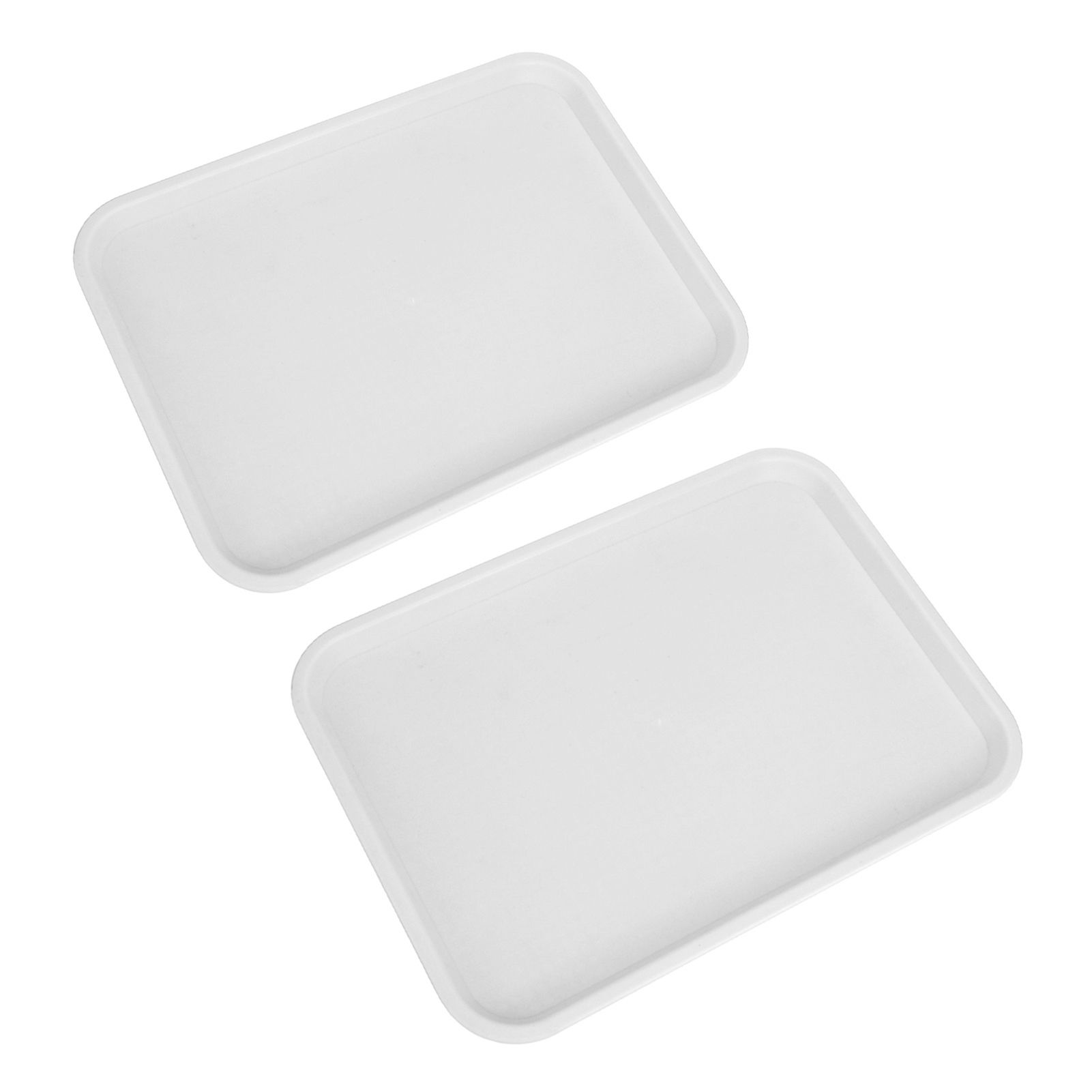 2pcs Food Tray Multifunctional Thickened Slip Resistance Chinese Fast Food view 2