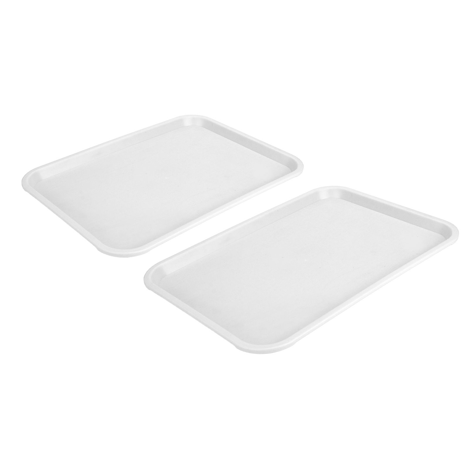 2pcs Food Tray Multifunctional Thickened Slip Resistance Chinese Fast Food view 3