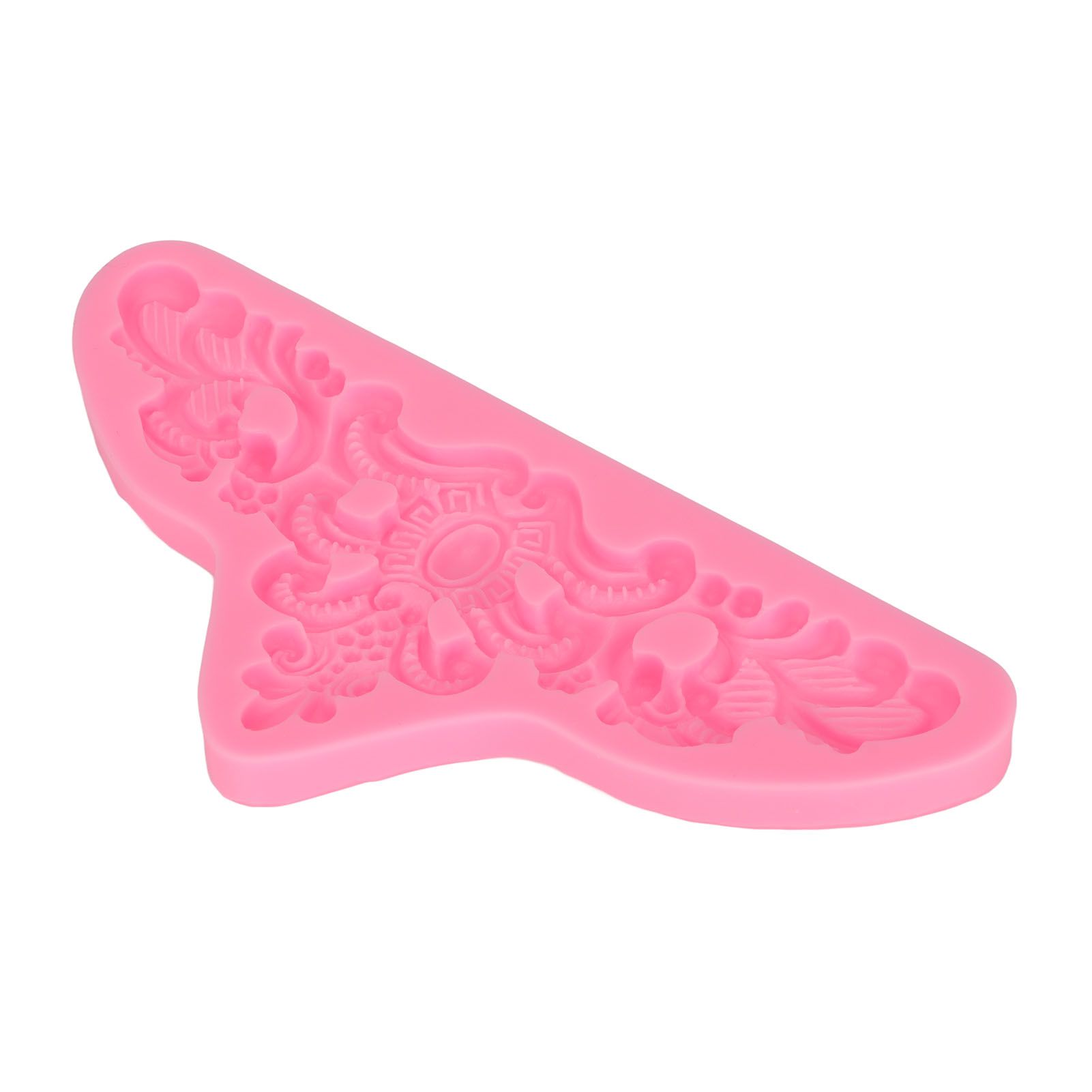 Embossed Pattern Silicone Molds Easy Demoulding Heat Resistant Flexible view 2