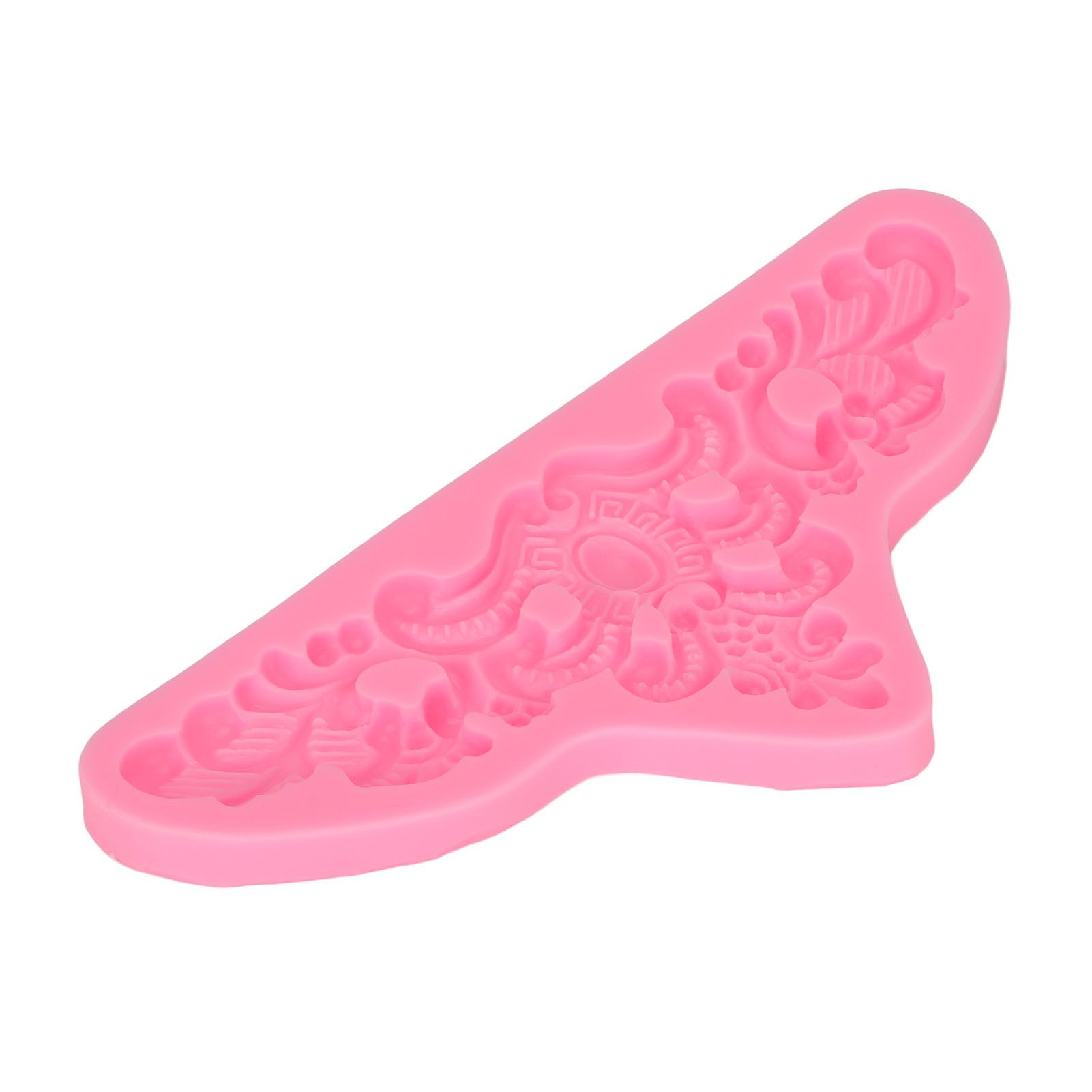 Embossed Pattern Silicone Molds Easy Demoulding Heat Resistant Flexible view 4