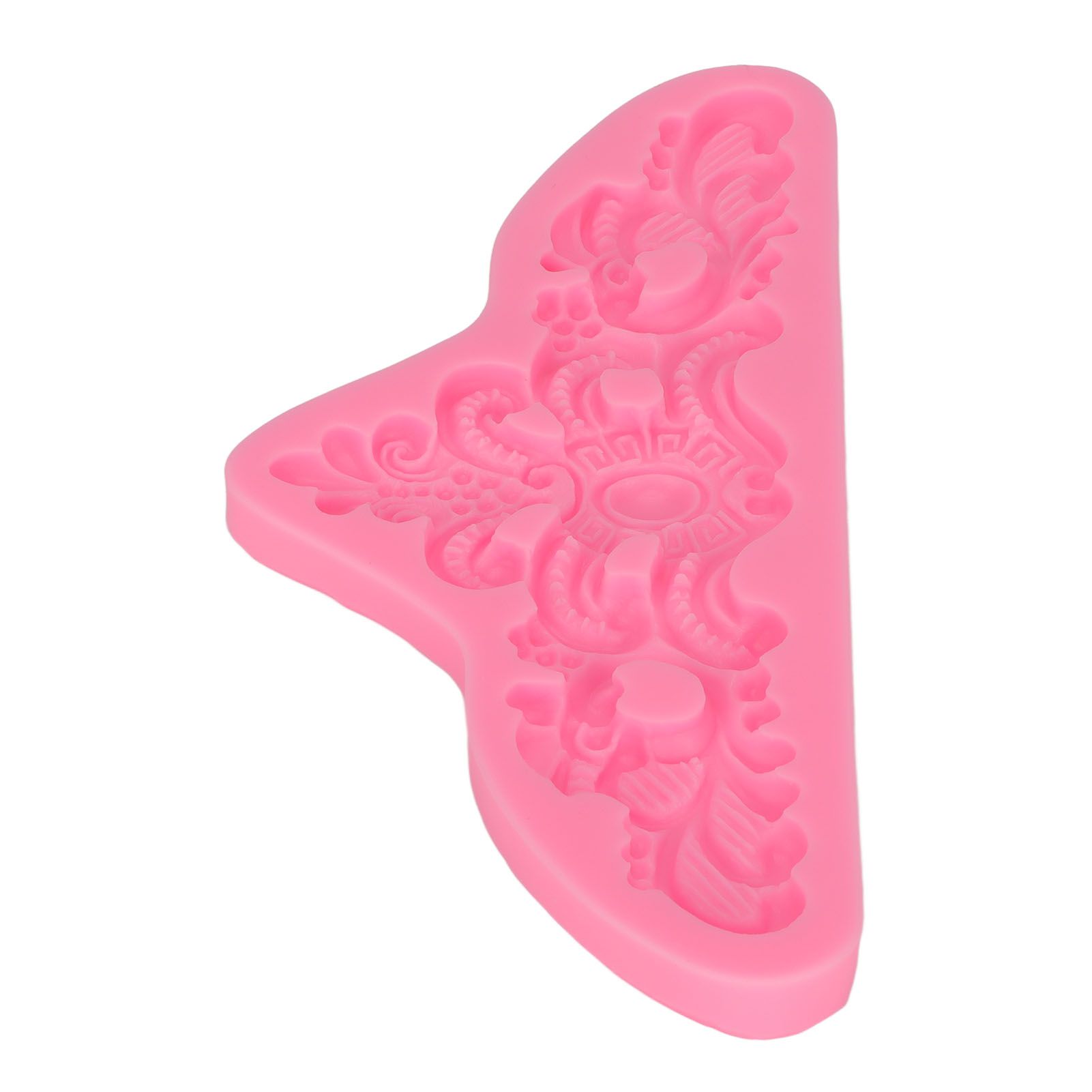 Embossed Pattern Silicone Molds Easy Demoulding Heat Resistant Flexible view 6