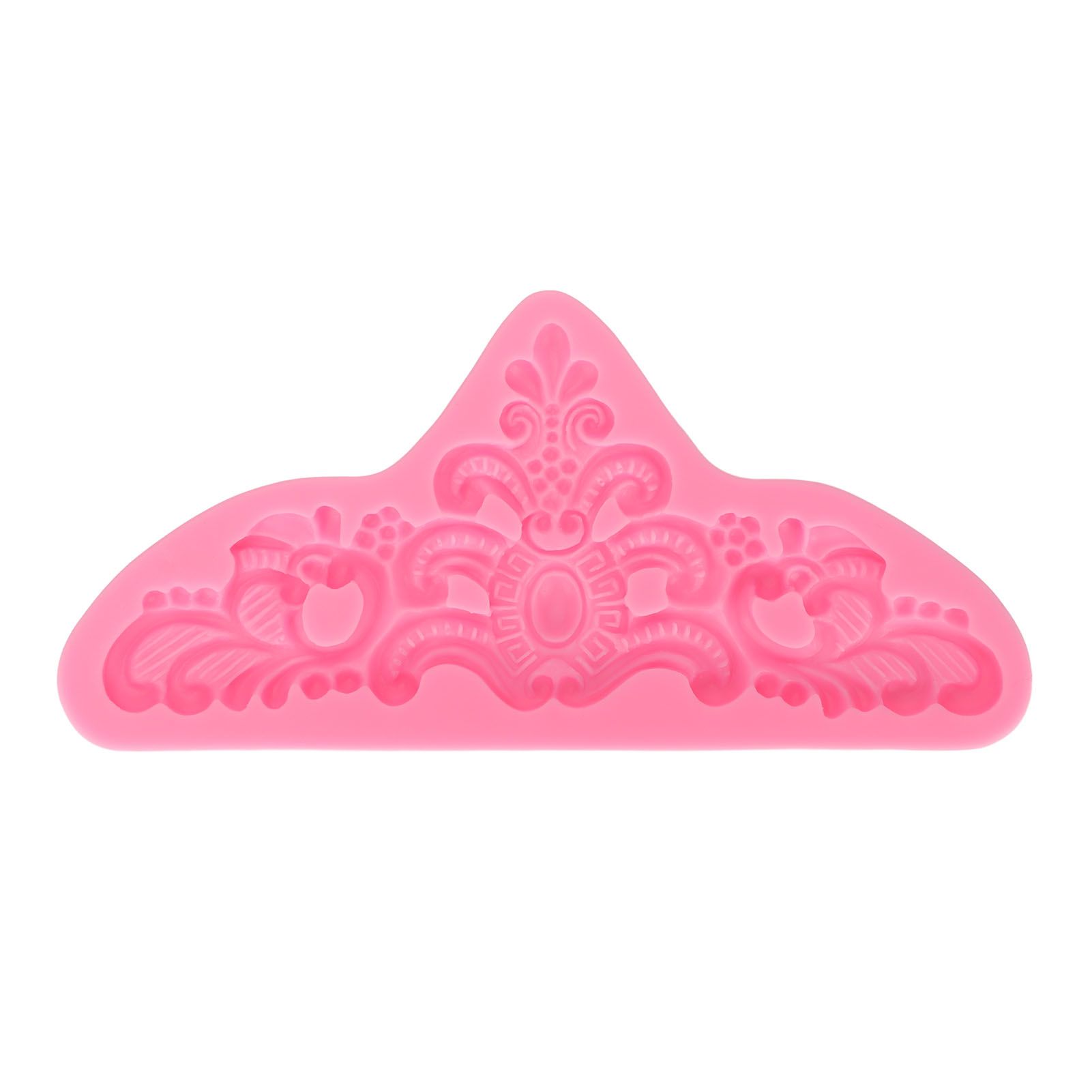 Embossed Pattern Silicone Molds Easy Demoulding Heat Resistant Flexible view 7