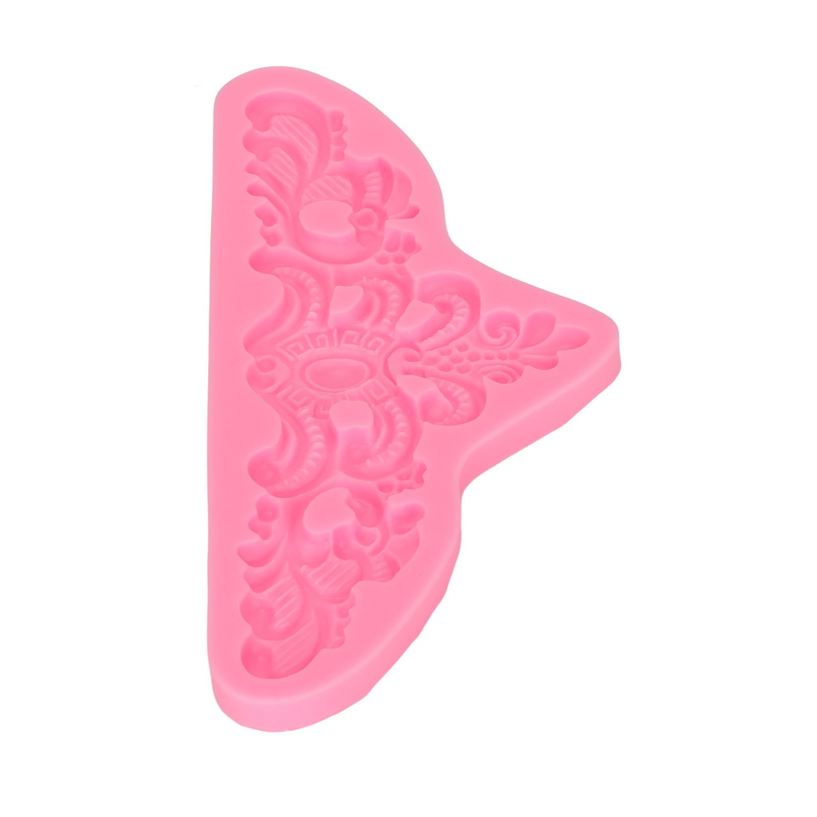 Embossed Pattern Silicone Molds Easy Demoulding Heat Resistant Flexible view 9