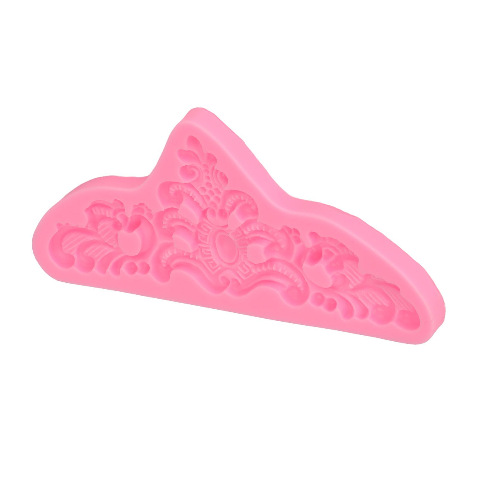 Embossed Pattern Silicone Molds Easy Demoulding Heat Resistant Flexible view 10