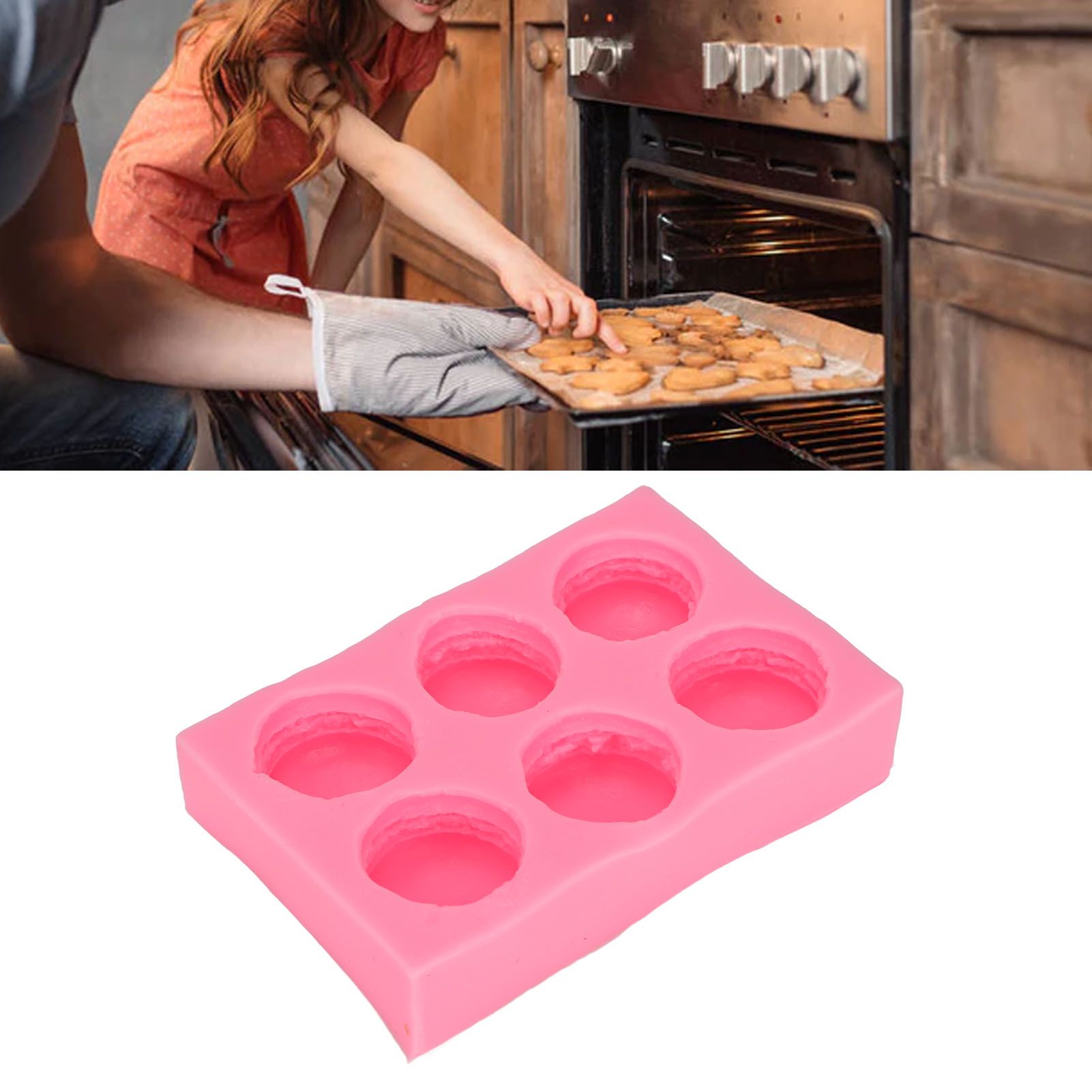 Silicone Cake Mold Reusable Heat Resistant Silicone Chocolate Mold for DIY view 11