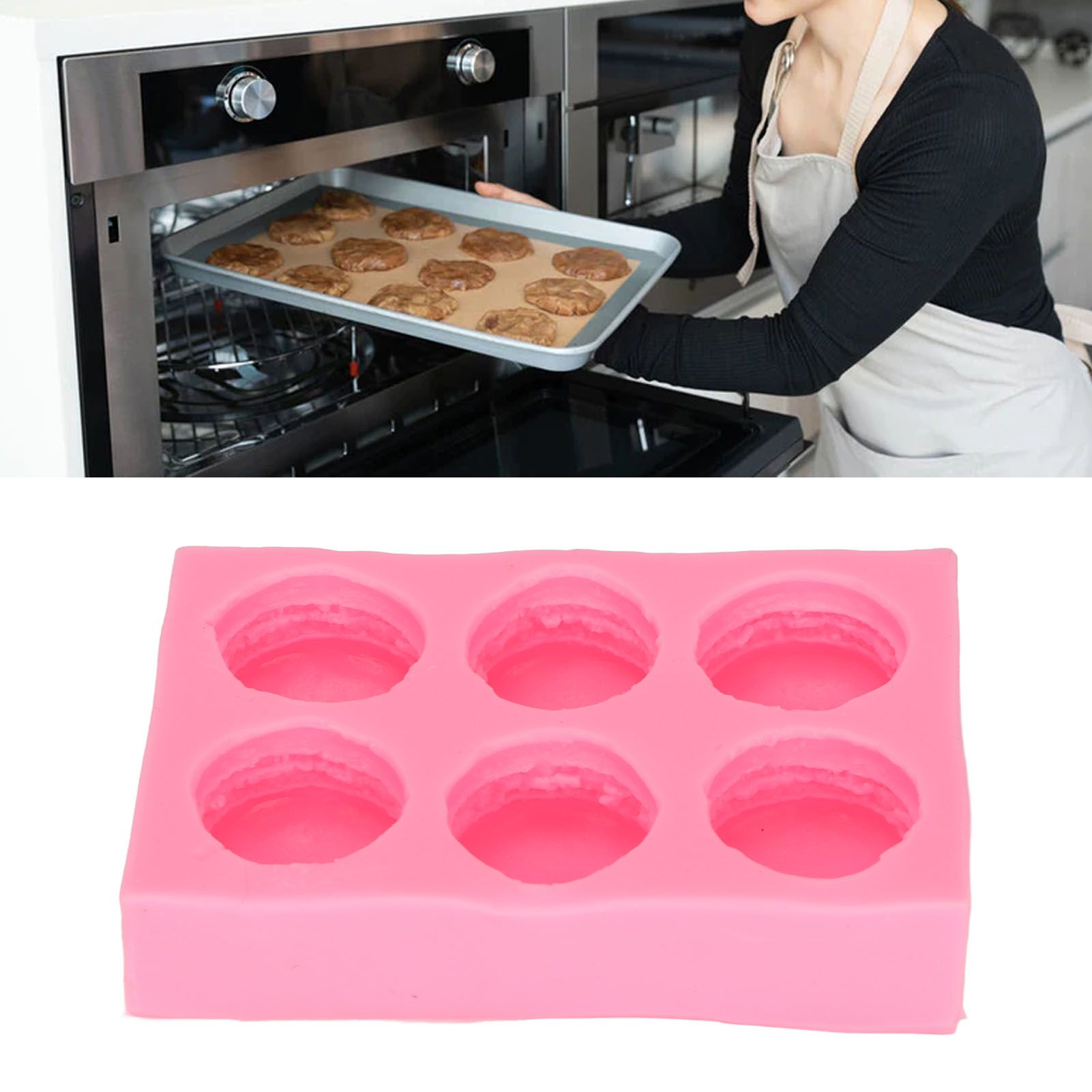 Silicone Cake Mold Reusable Heat Resistant Silicone Chocolate Mold for DIY view 12