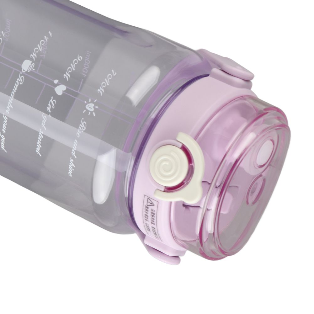 Large Water Bottle 2 Drinking Methods PC PP Material Clear Scale Portable view 9