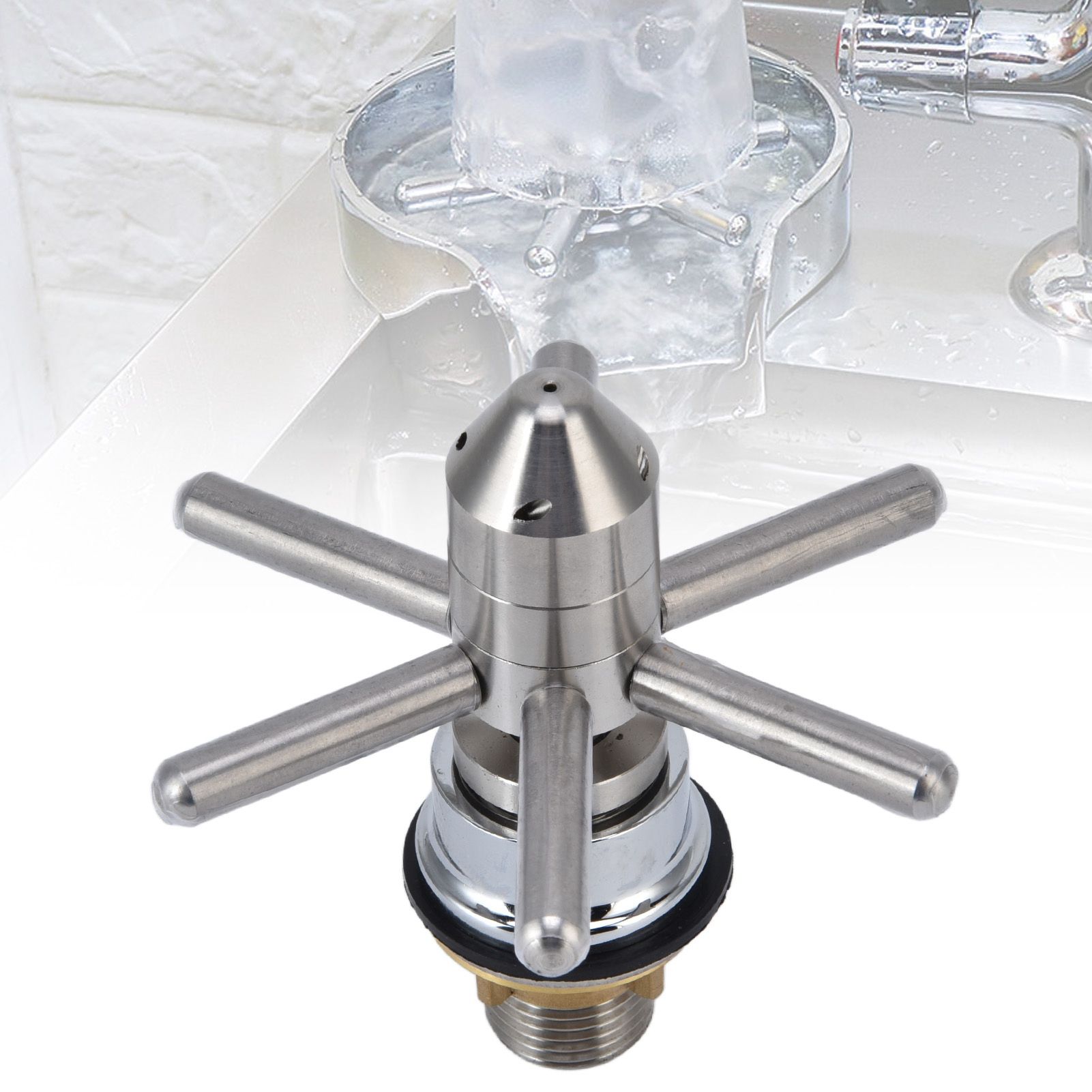 Sink Glass Rinser Faucet Stainless Steel Kitchen Glass Cup Washer for Bar view 12