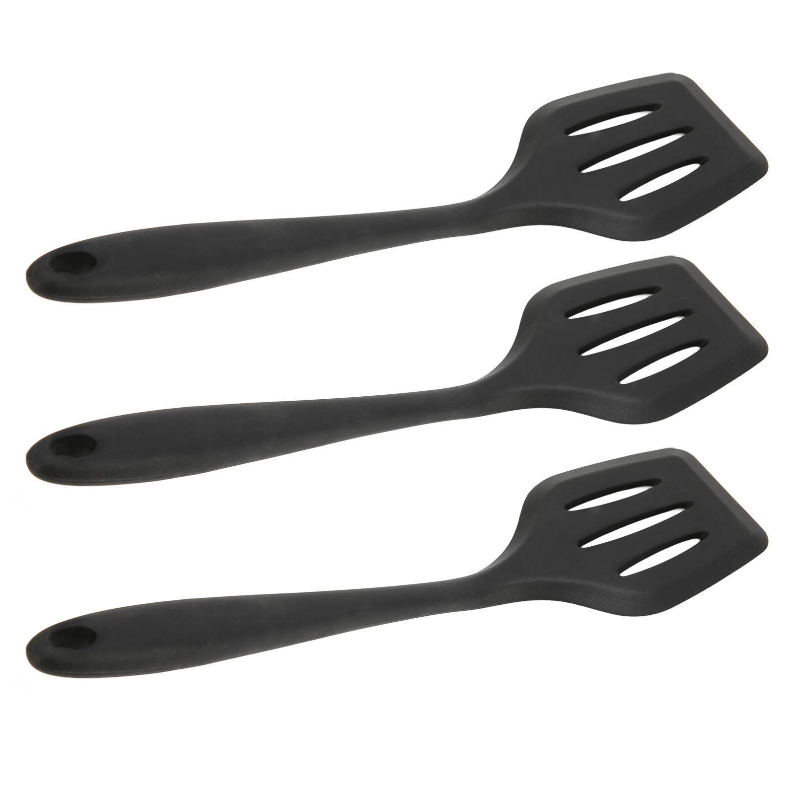 3Pcs Silicone Spatula Easy Cleaning Odorless Food Grade Silicone Slotted view 7