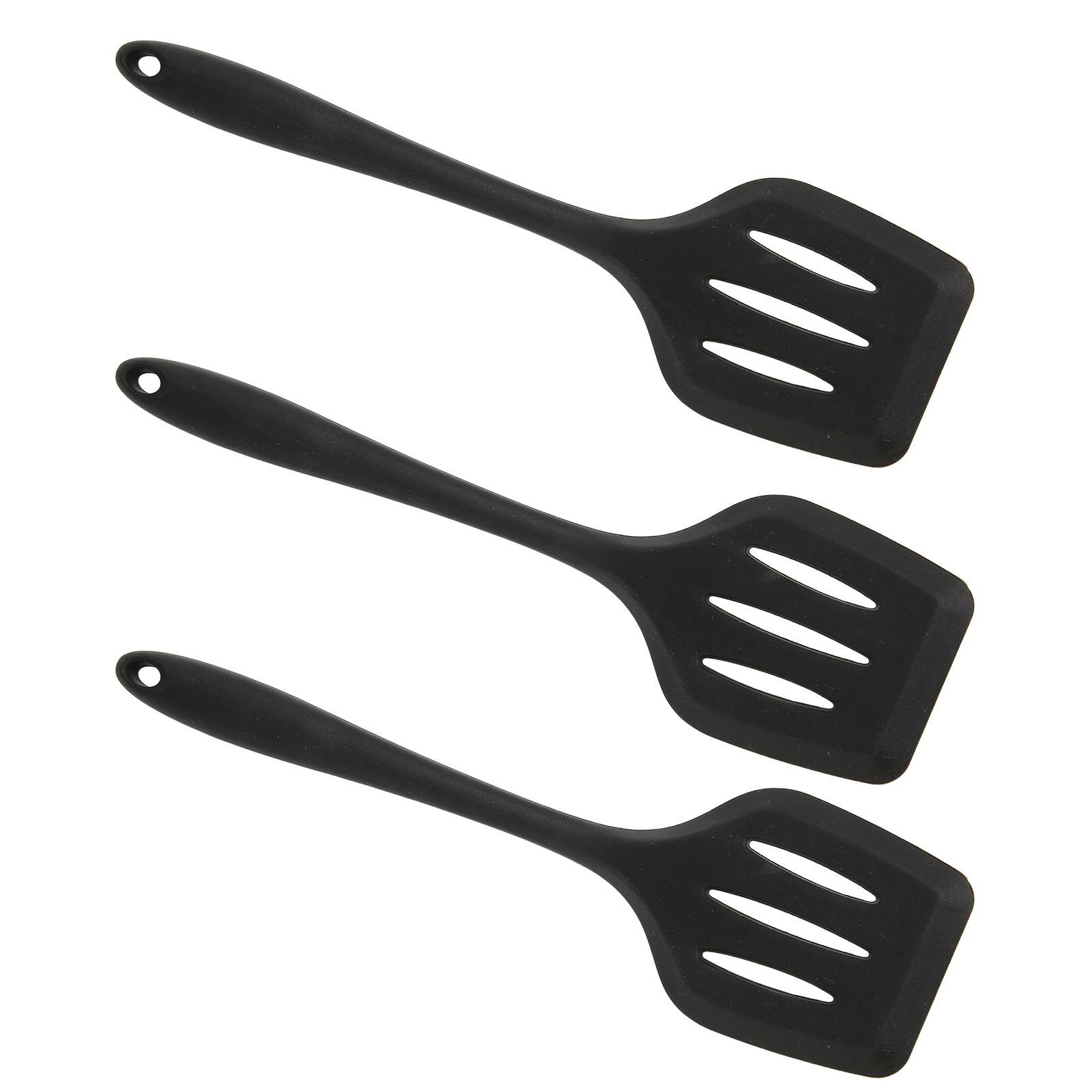 3Pcs Silicone Spatula Easy Cleaning Odorless Food Grade Silicone Slotted view 10
