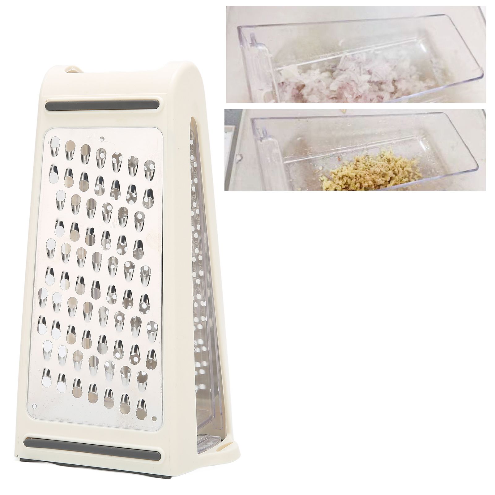 Cheese Grater Double Sided Removable Container ABS PS Material view 12